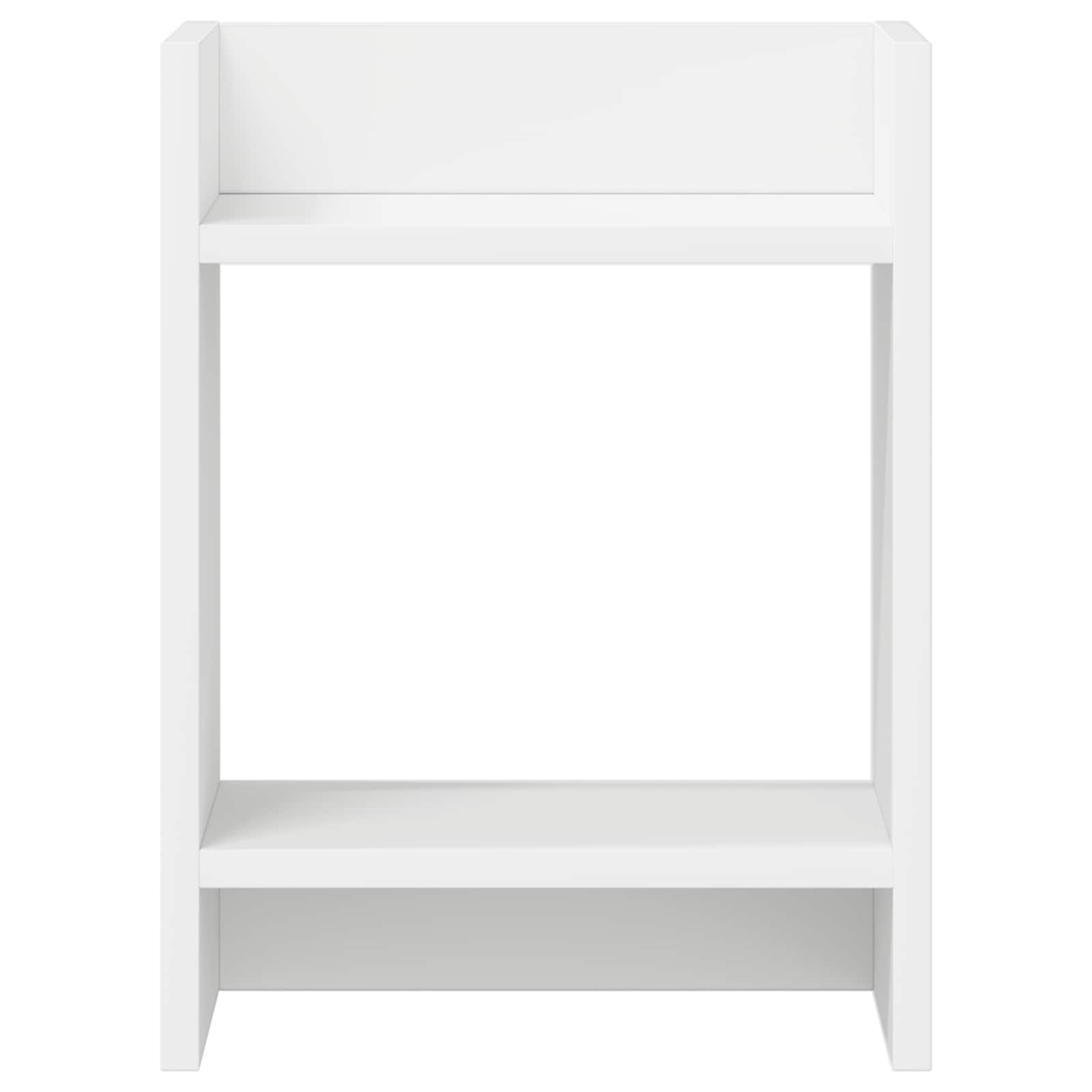 Plantenstandaard 2 pcs Wit 30 x 30 x 40 cm Geconstrueerd hout is nu te koop bij PeponiXL, paradijselijk wonen!