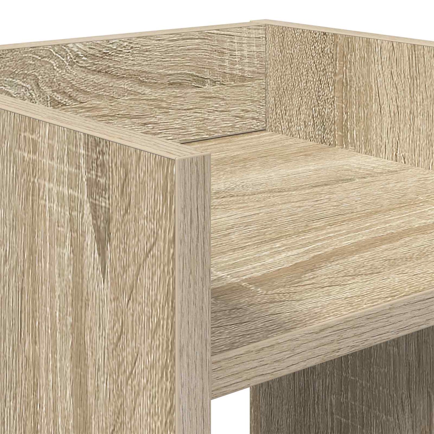 Plantenstandaard met plank 2 pcs Sonoma Eiken 30 x 30 x 40 cm is nu te koop bij PeponiXL, paradijselijk wonen!