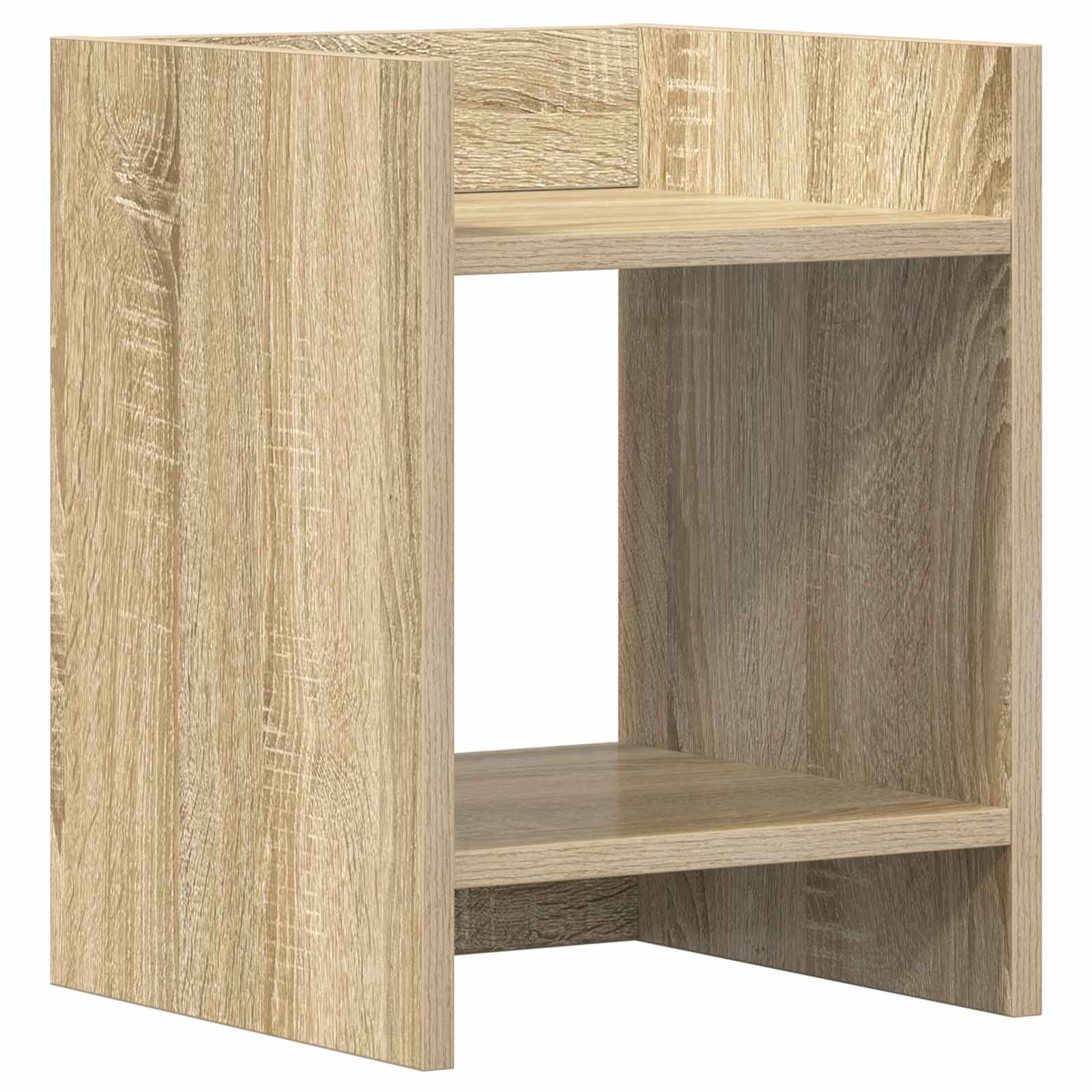 Plantenstandaard met plank 2 pcs Sonoma Eiken 30 x 30 x 40 cm is nu te koop bij PeponiXL, paradijselijk wonen!