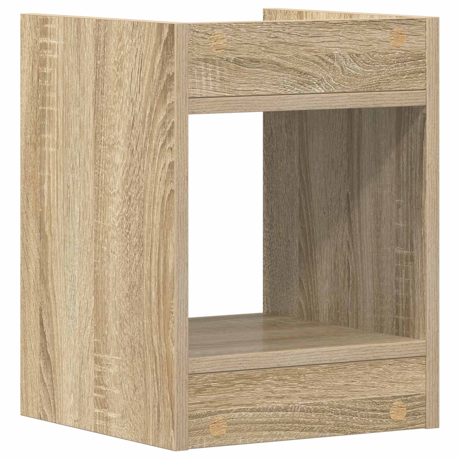 Plantenstandaard met plank 2 pcs Sonoma Eiken 30 x 30 x 40 cm is nu te koop bij PeponiXL, paradijselijk wonen!