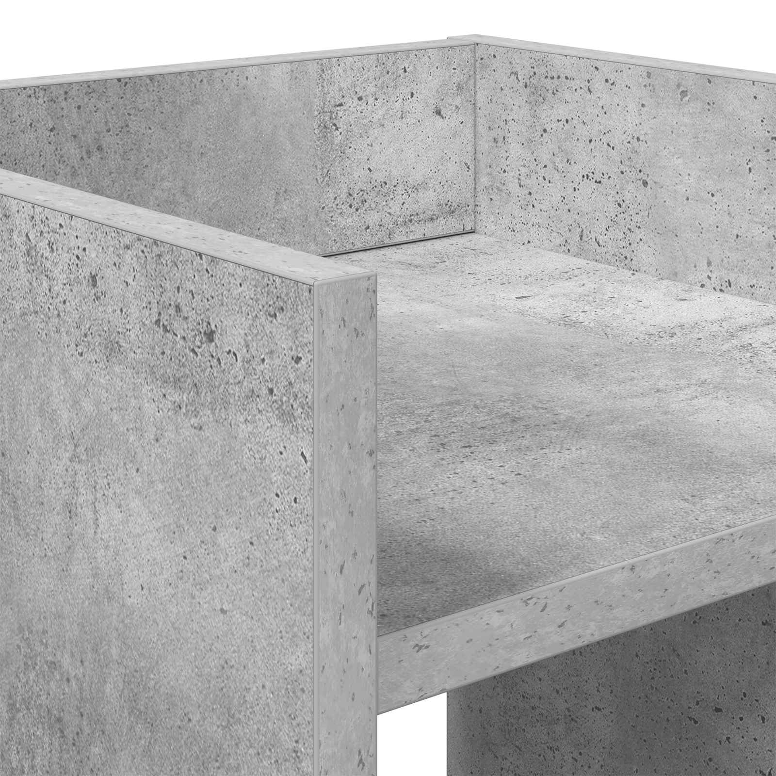 Plantenstandaard Beton Grijs 30 x 30 x 40 cm Geconstrueerd hout is nu te koop bij PeponiXL, paradijselijk wonen!
