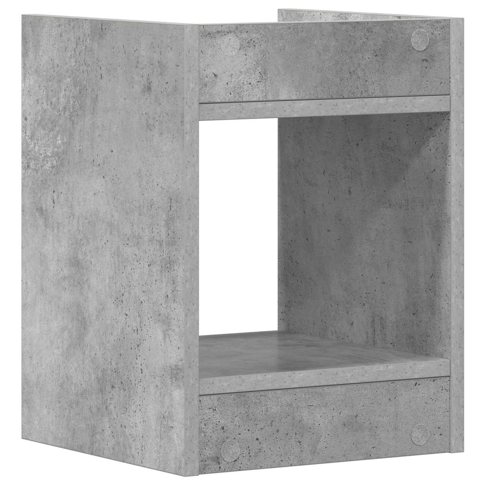 Plantenstandaard Beton Grijs 30 x 30 x 40 cm Geconstrueerd hout is nu te koop bij PeponiXL, paradijselijk wonen!