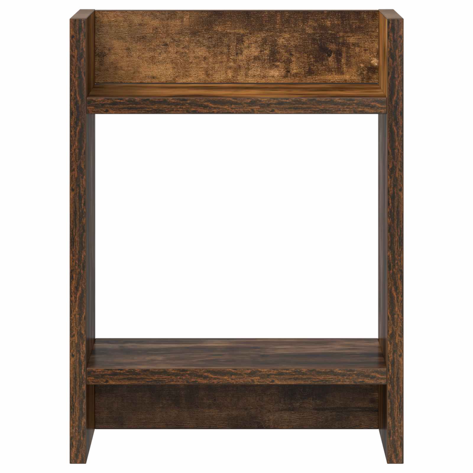 Plantenstandaard met plank 2 pcs Gerookte Eik 30 x 30 x 40 cm is nu te koop bij PeponiXL, paradijselijk wonen!