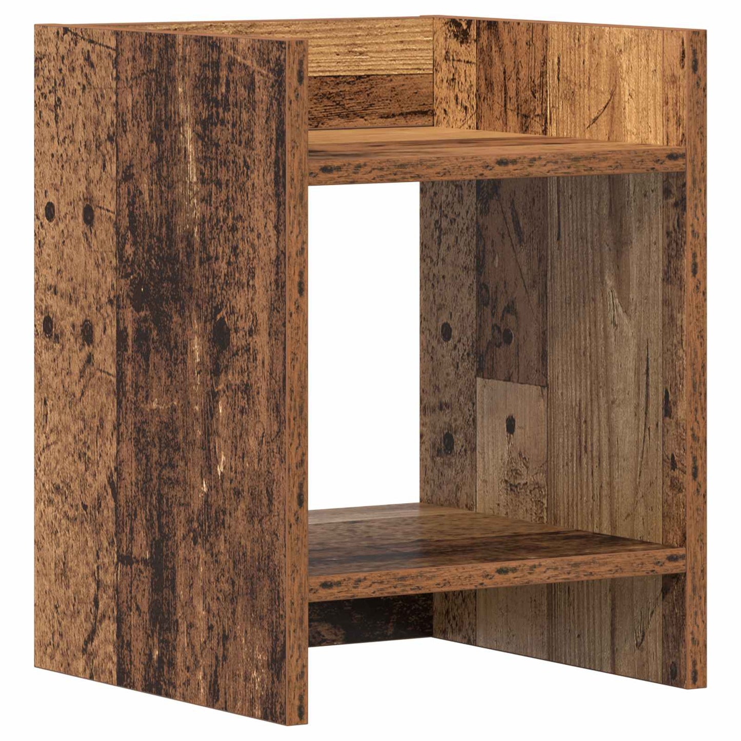 Plantenstandaard Oudhout 30 x 30 x 40 cm Geconstrueerd hout is nu te koop bij PeponiXL, paradijselijk wonen!
