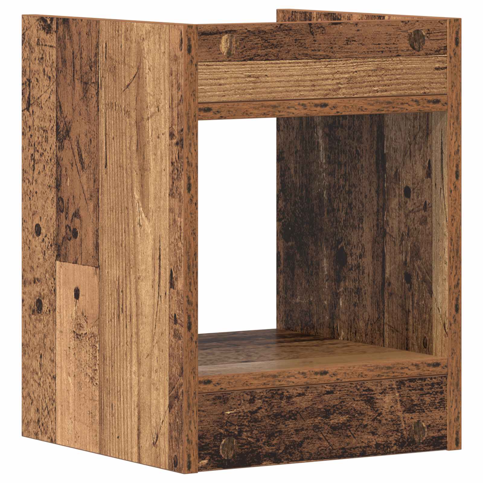 Plantenstandaard Oudhout 30 x 30 x 40 cm Geconstrueerd hout is nu te koop bij PeponiXL, paradijselijk wonen!