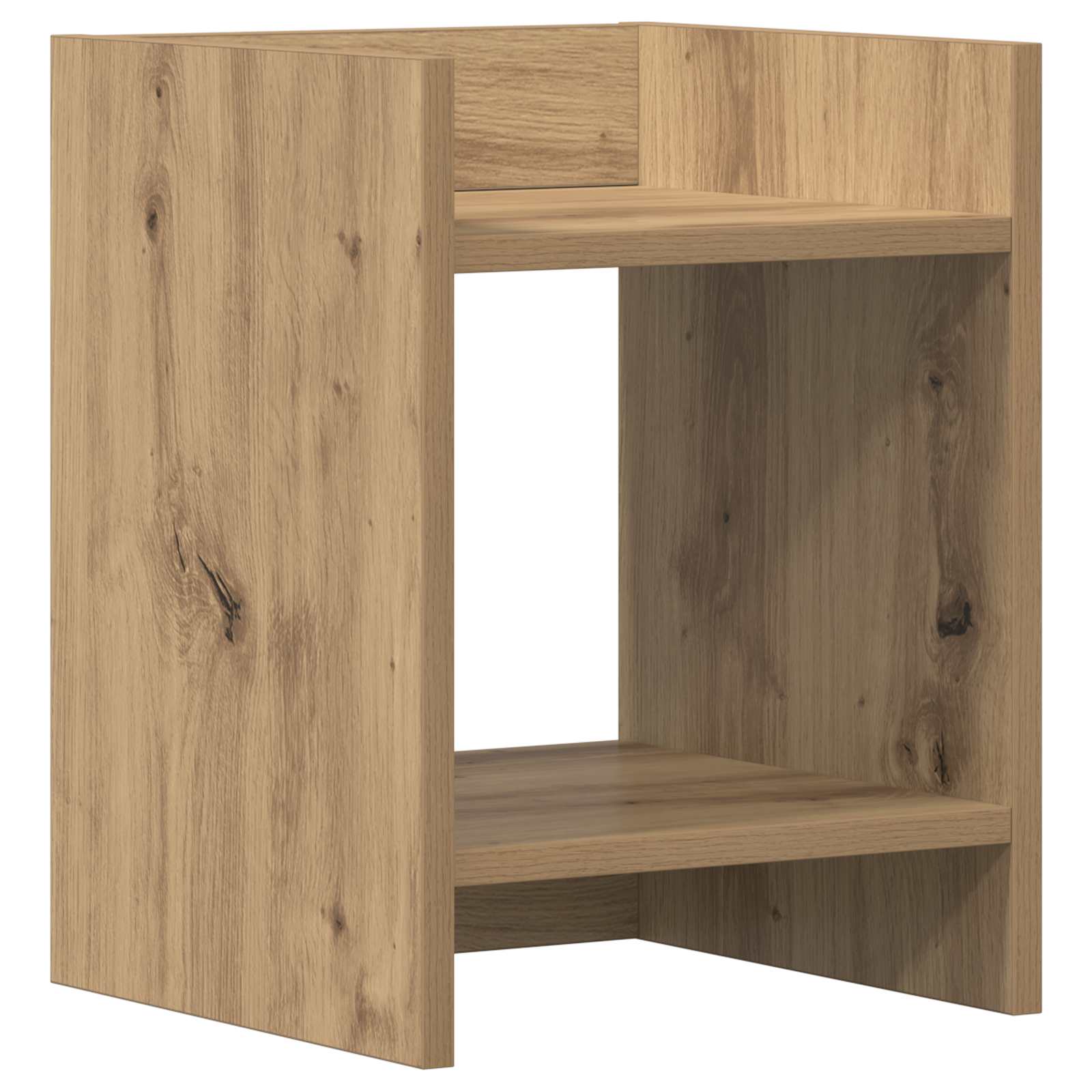 Plantenstandaard met plank 2 pcs Artisan Eik 30 x 30 x 40 cm is nu te koop bij PeponiXL, paradijselijk wonen!