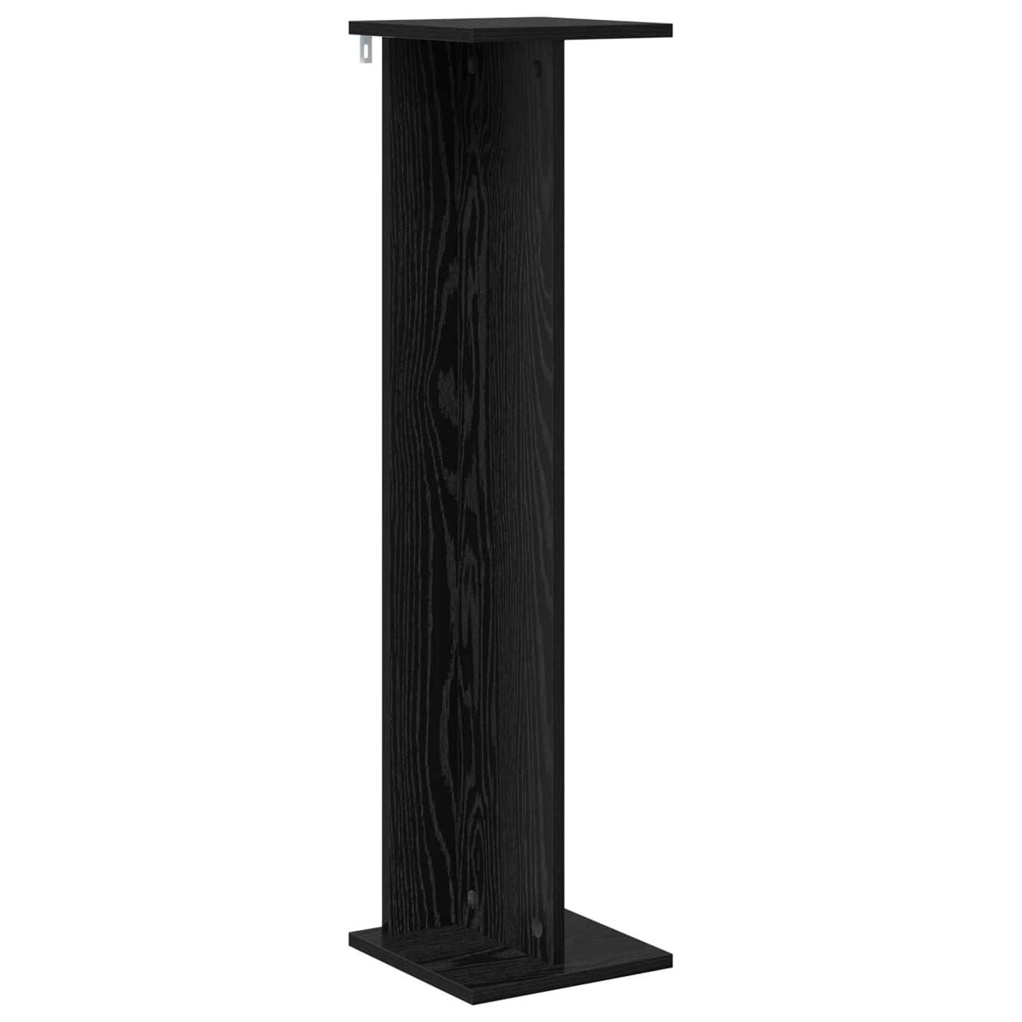 Plantenstandaard 2 pcs Zwarte Eik 25 x 25,5 x 100,5 cm is nu te koop bij PeponiXL, paradijselijk wonen!