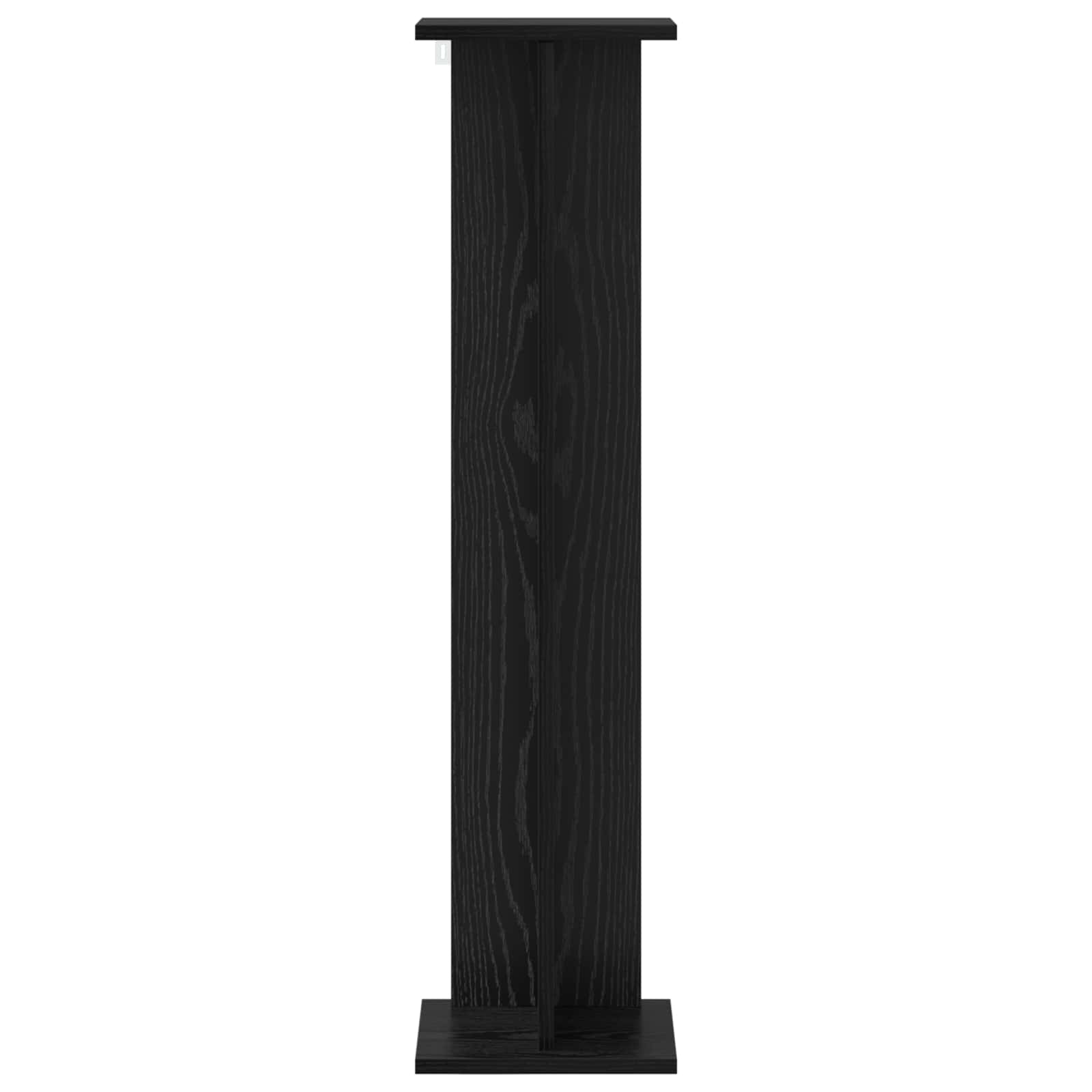 Plantenstandaard 2 pcs Zwarte Eik 25 x 25,5 x 100,5 cm is nu te koop bij PeponiXL, paradijselijk wonen!