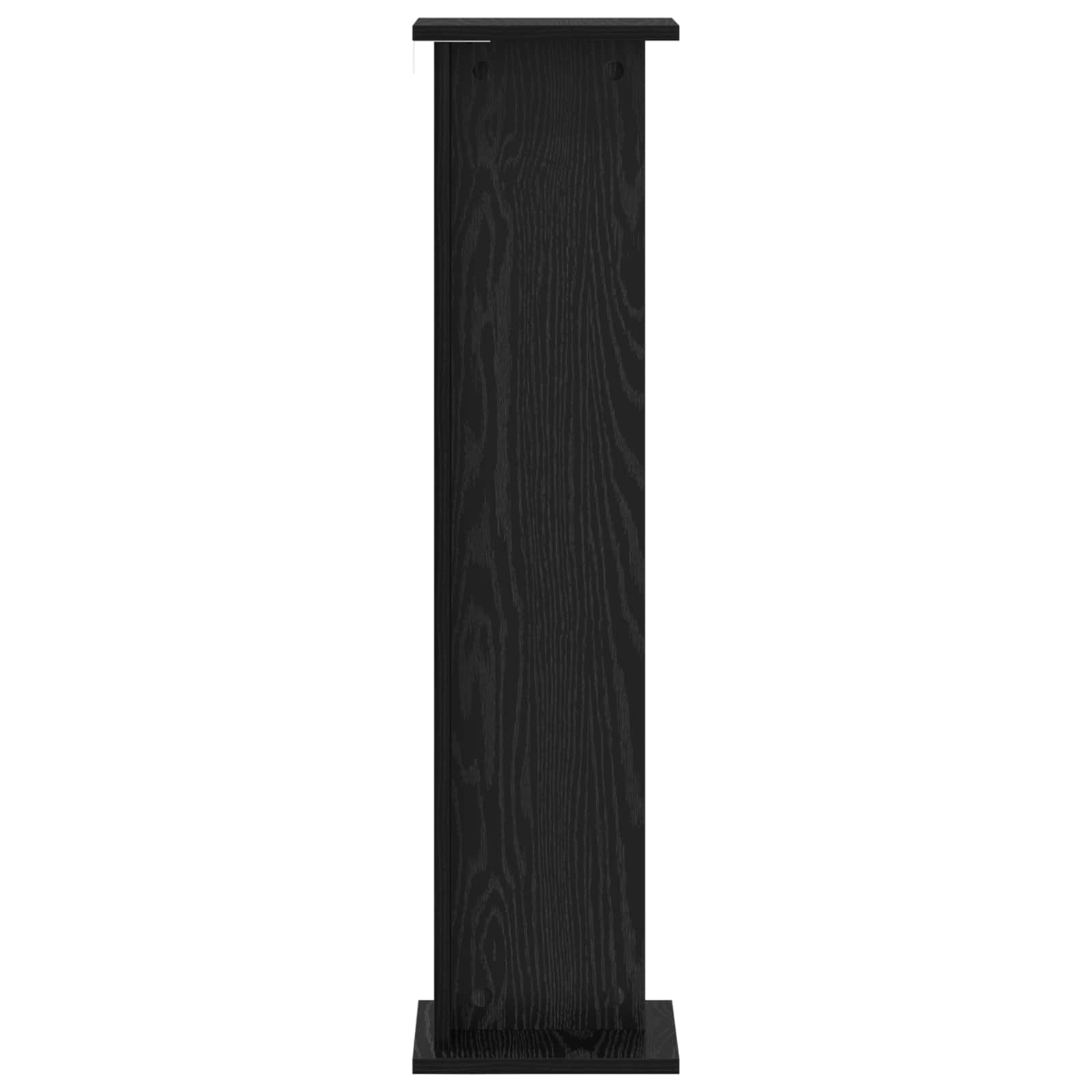 Plantenstandaard 2 pcs Zwarte Eik 25 x 25,5 x 100,5 cm is nu te koop bij PeponiXL, paradijselijk wonen!