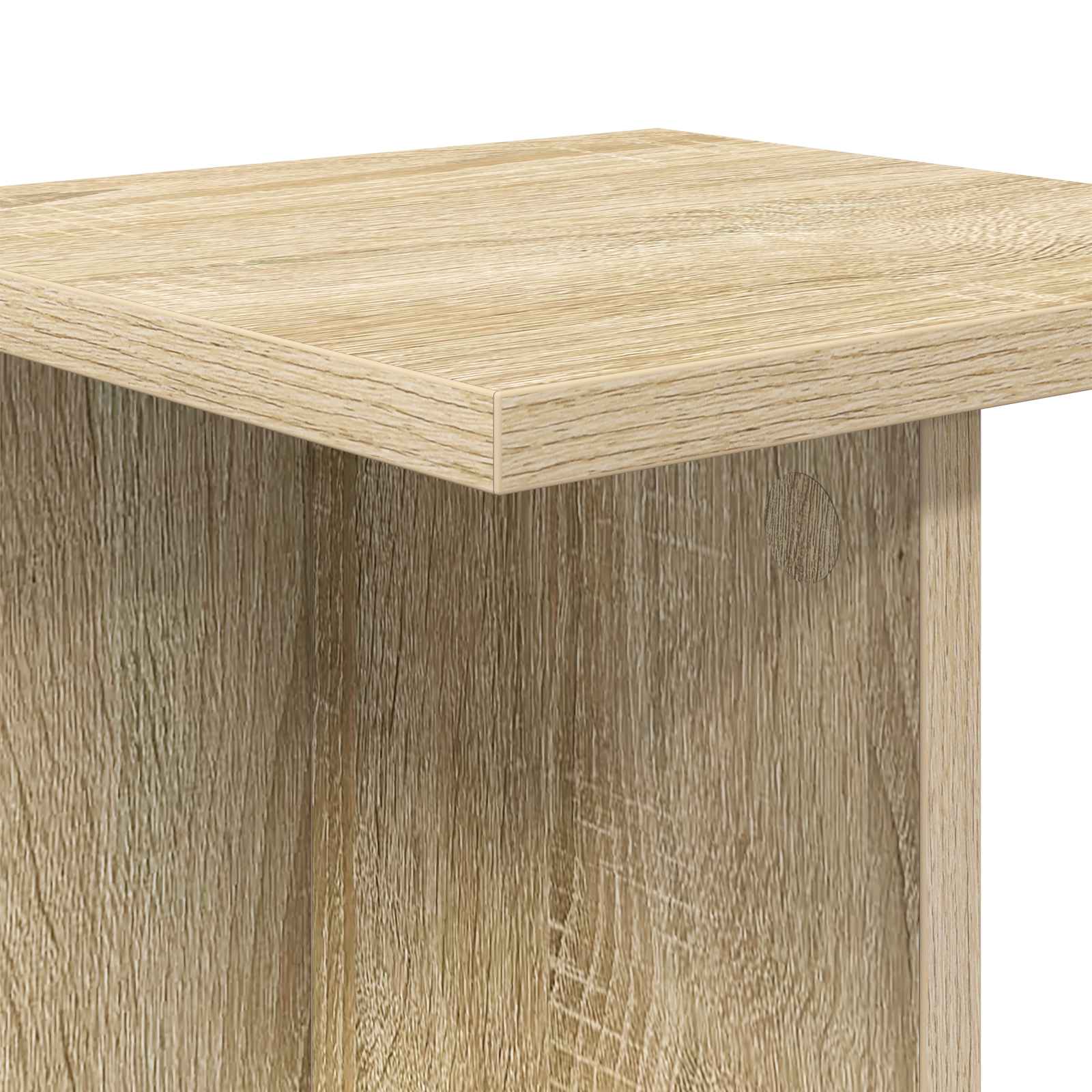 Plantenstandaard 2 pcs Sonoma Eiken 25 x 25,5 x 100,5 cm is nu te koop bij PeponiXL, paradijselijk wonen!