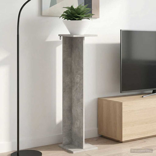 Plantenstandaard Beton Grijs 25 x 25,5 x 100,5 cm is nu te koop bij PeponiXL, paradijselijk wonen!