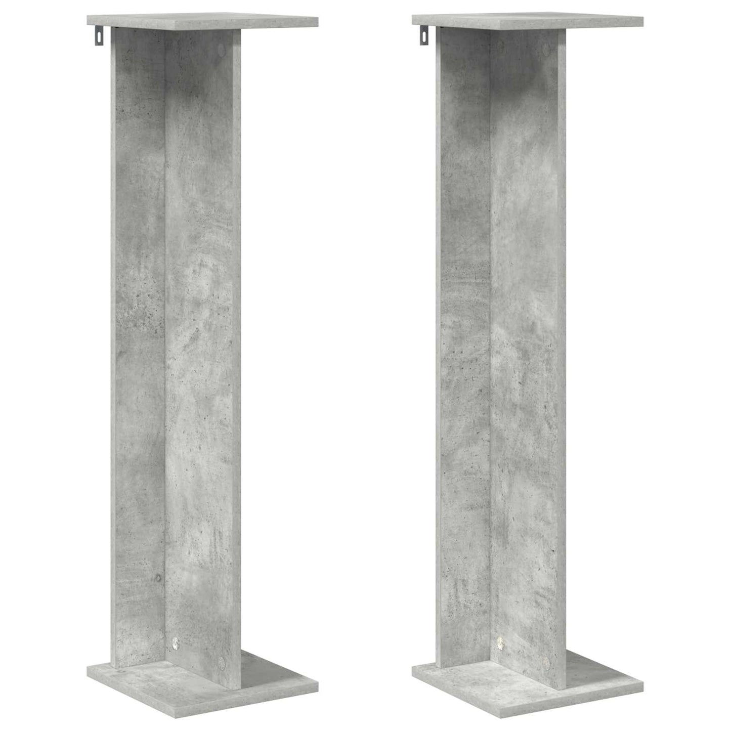Plantenstandaard 2 pcs Beton Grijs 25 x 25,5 x 100,5 cm is nu te koop bij PeponiXL, paradijselijk wonen!