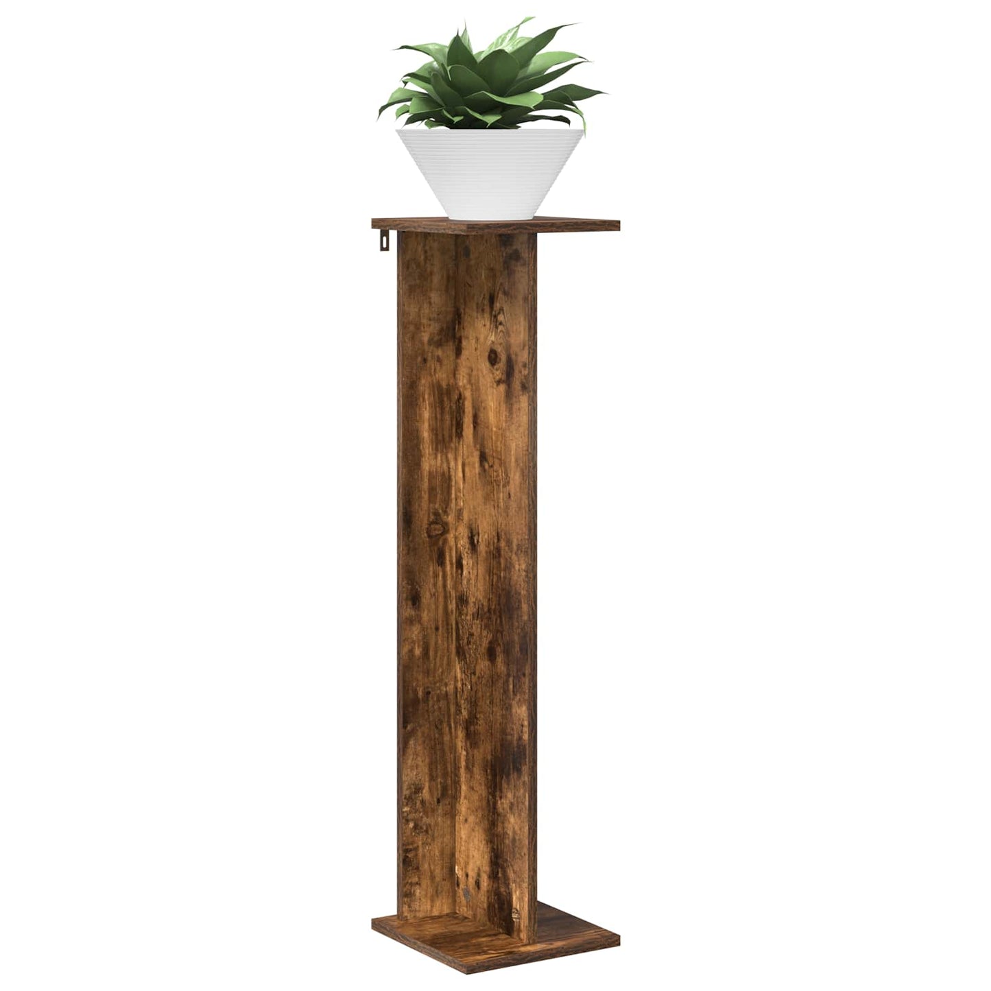 Plantenstandaard Gerookte Eik 25 x 25,5 x 100,5 cm is nu te koop bij PeponiXL, paradijselijk wonen!