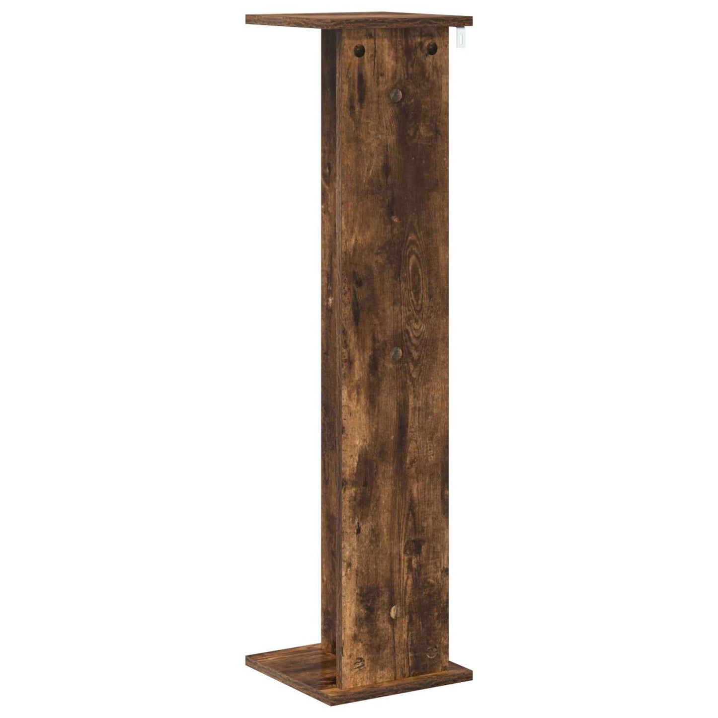 Plantenstandaard 2 pcs Gerookte Eik 25 x 25,5 x 100,5 cm is nu te koop bij PeponiXL, paradijselijk wonen!