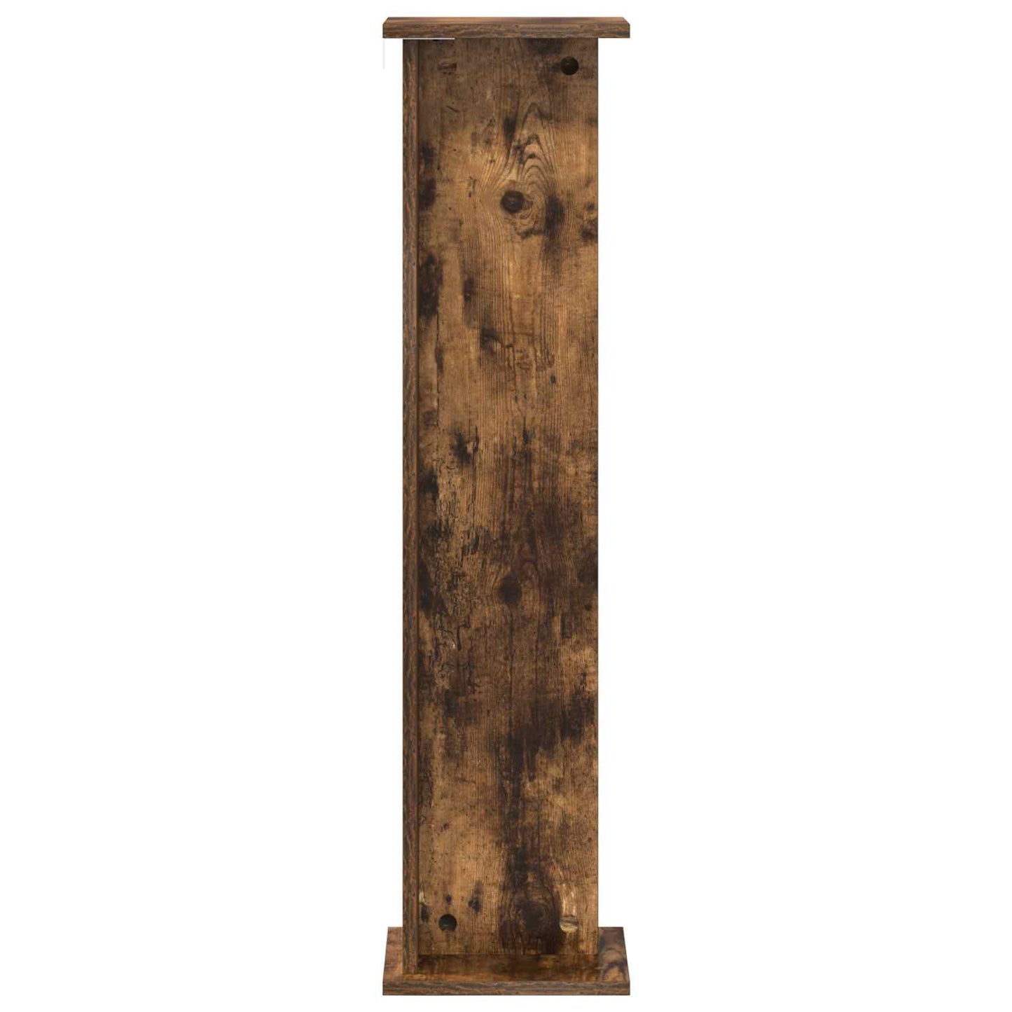 Plantenstandaard 2 pcs Gerookte Eik 25 x 25,5 x 100,5 cm is nu te koop bij PeponiXL, paradijselijk wonen!