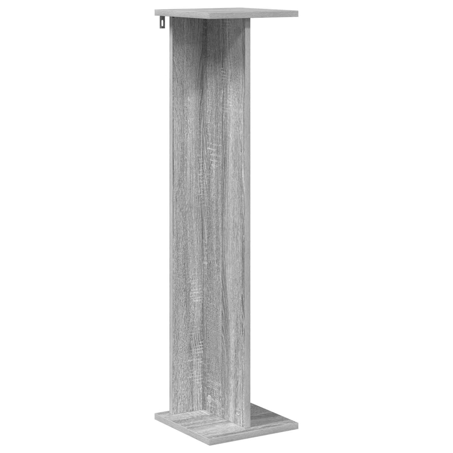 Plantenstandaard 2 pcs Grijze Sonoma 25 x 25,5 x 100,5 cm is nu te koop bij PeponiXL, paradijselijk wonen!