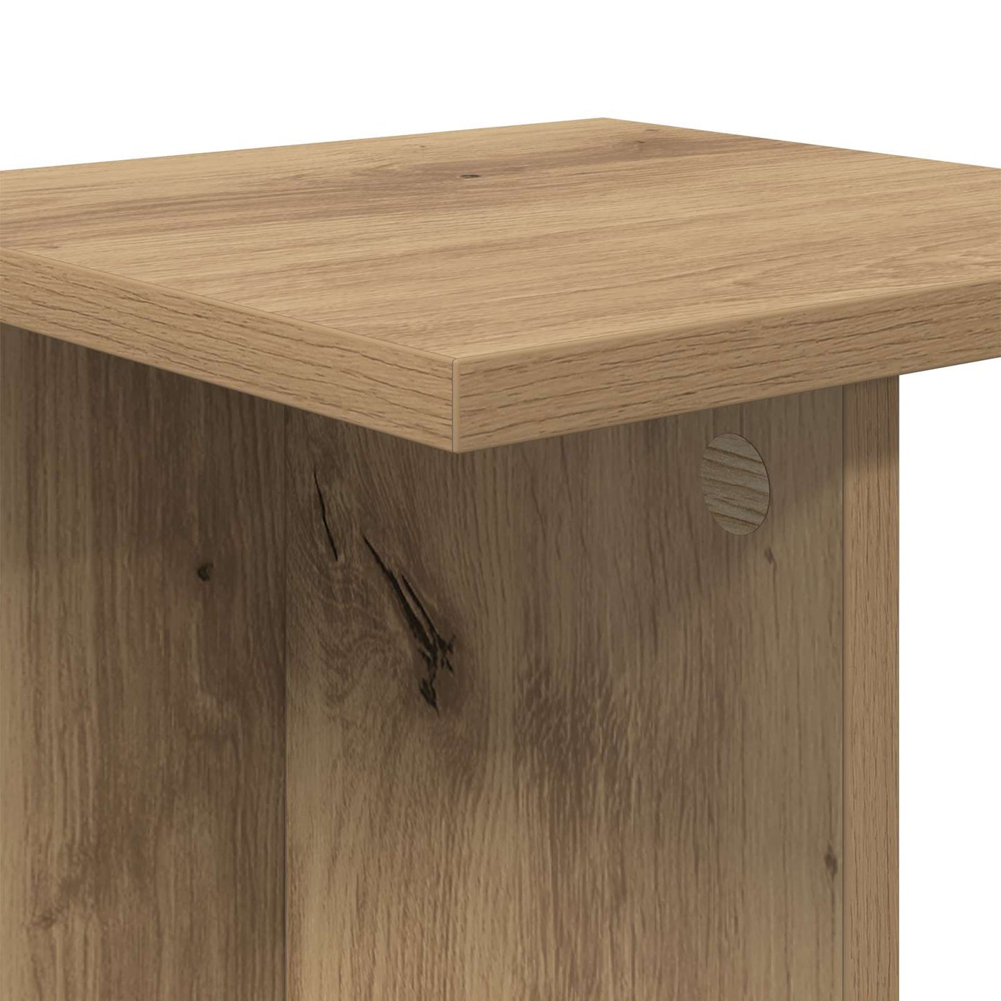 Plantenstandaard Artisan Eik 25 x 25,5 x 100,5 cm is nu te koop bij PeponiXL, paradijselijk wonen!