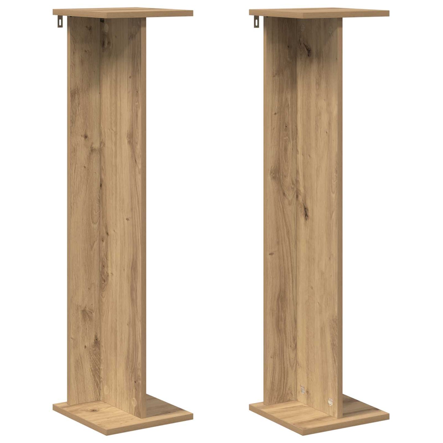 Plantenstandaard 2 pcs Artisan Eik 25 x 25,5 x 100,5 cm is nu te koop bij PeponiXL, paradijselijk wonen!
