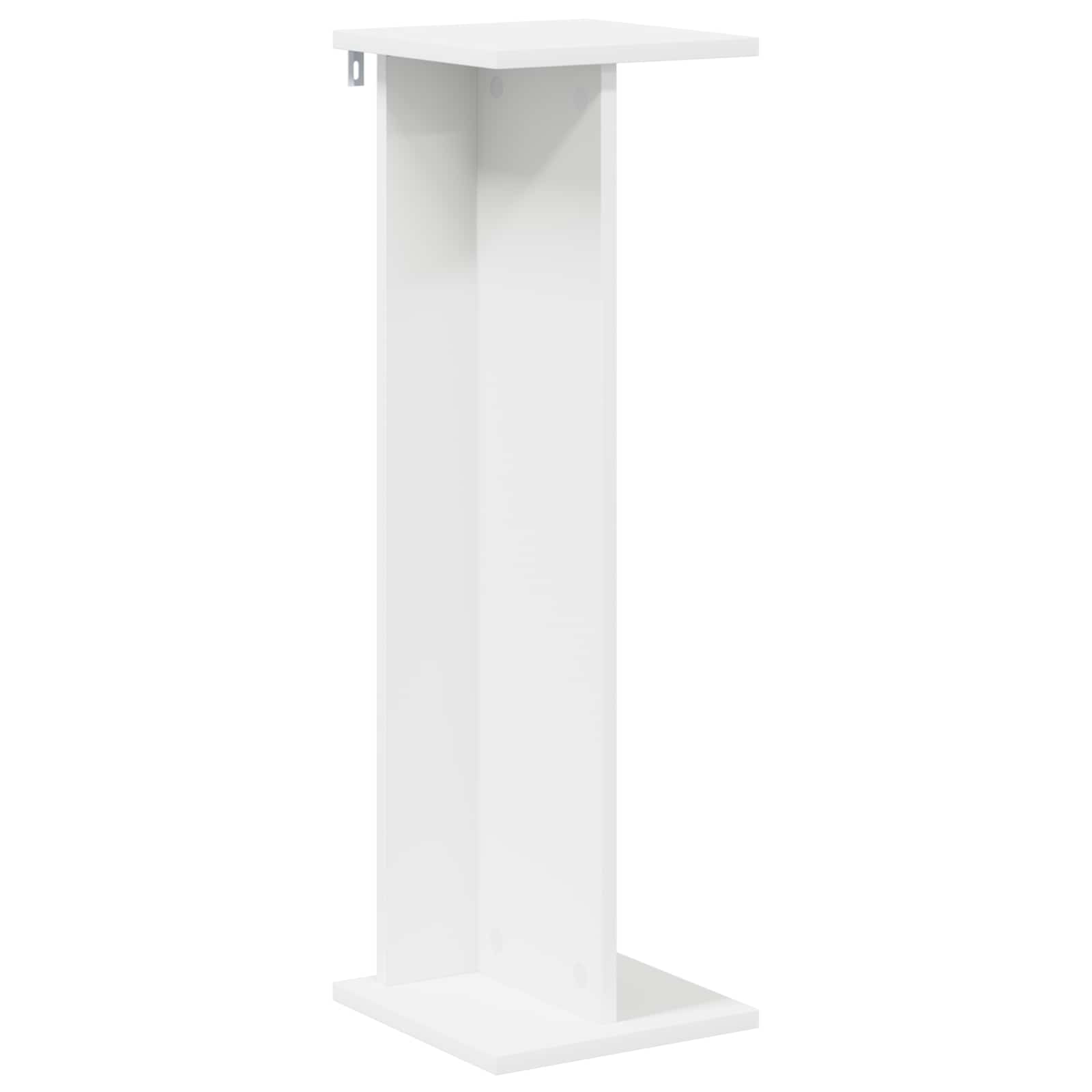 Plantenstandaard 2 pcs Wit 25 x 25,5 x 80,5 cm is nu te koop bij PeponiXL, paradijselijk wonen!