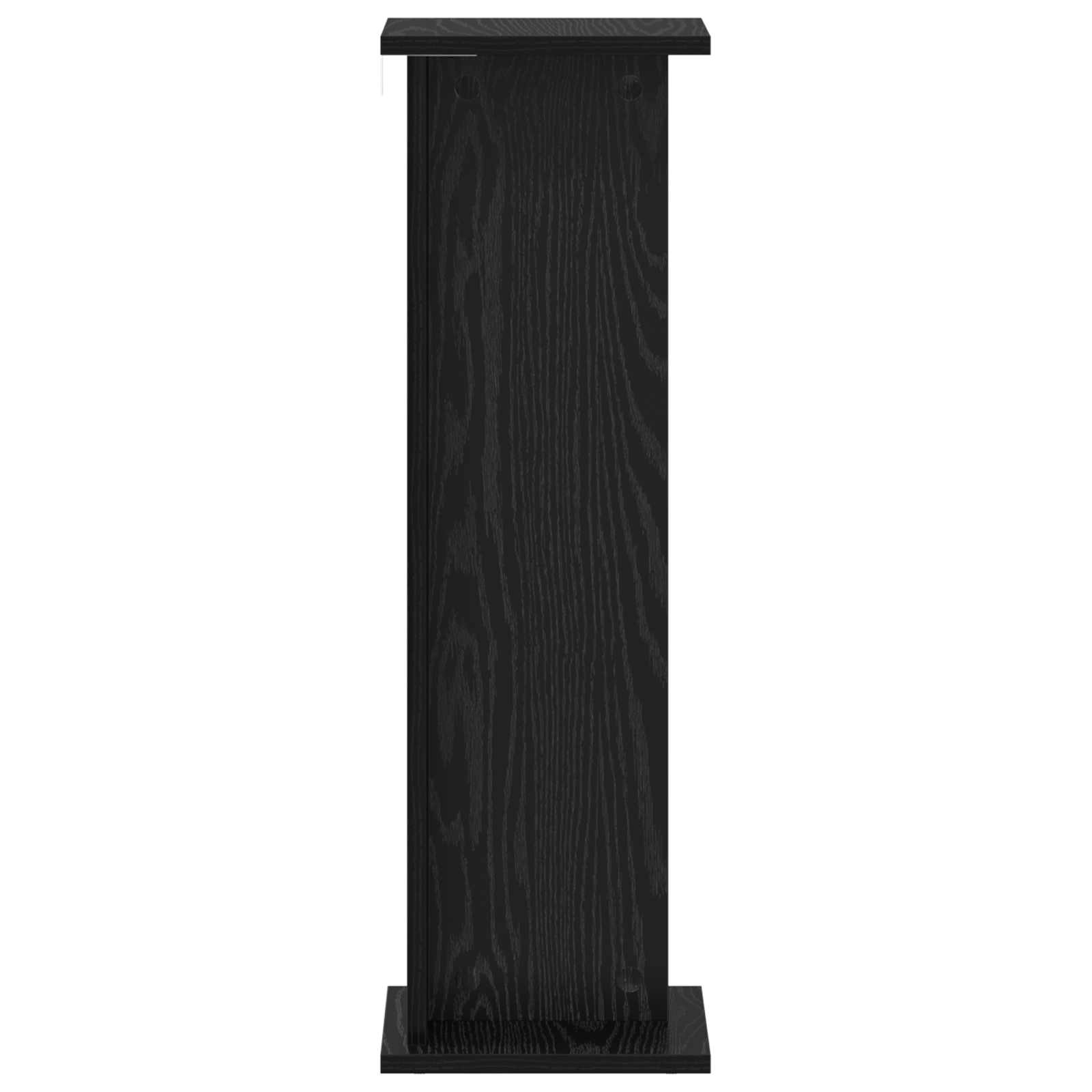 Plantenstandaard Zwarte Eik 25 x 25,5 x 80,5 cm is nu te koop bij PeponiXL, paradijselijk wonen!