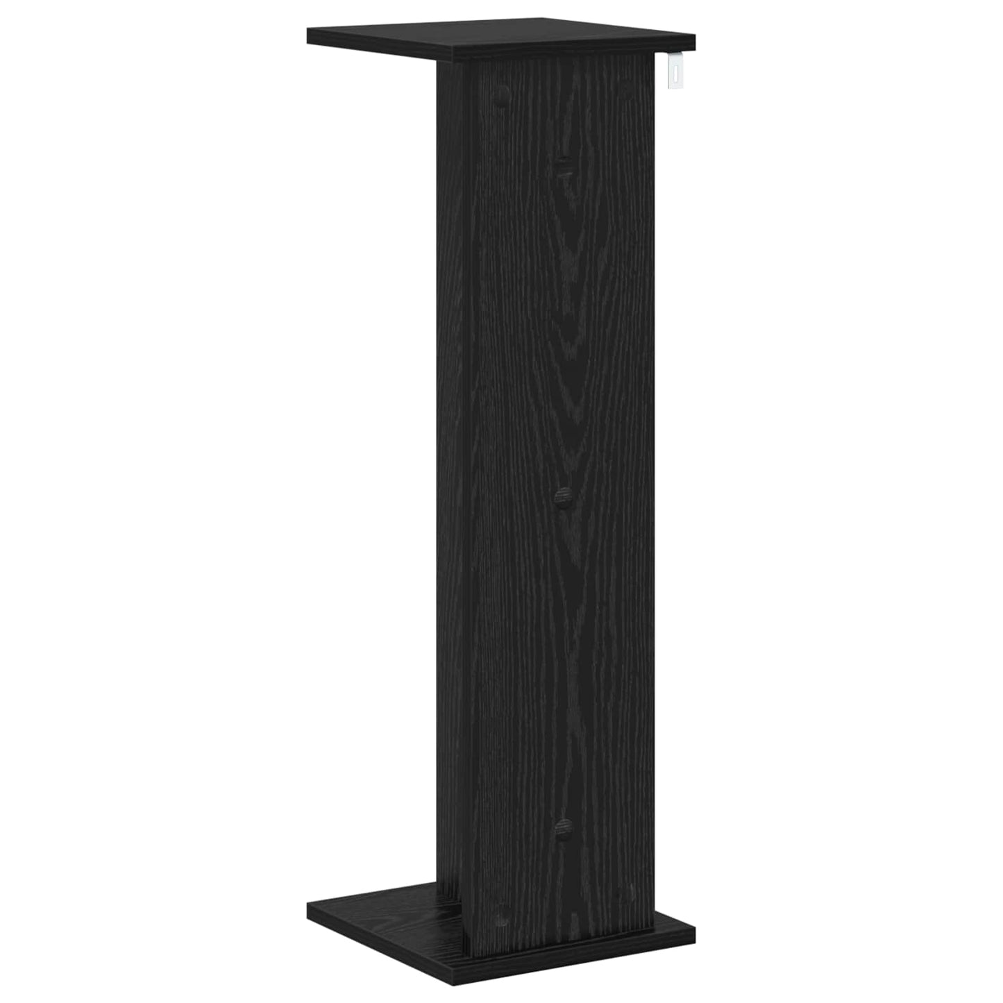 Plantenstandaard 2 pcs Zwarte Eik 25 x 25,5 x 80,5 cm is nu te koop bij PeponiXL, paradijselijk wonen!