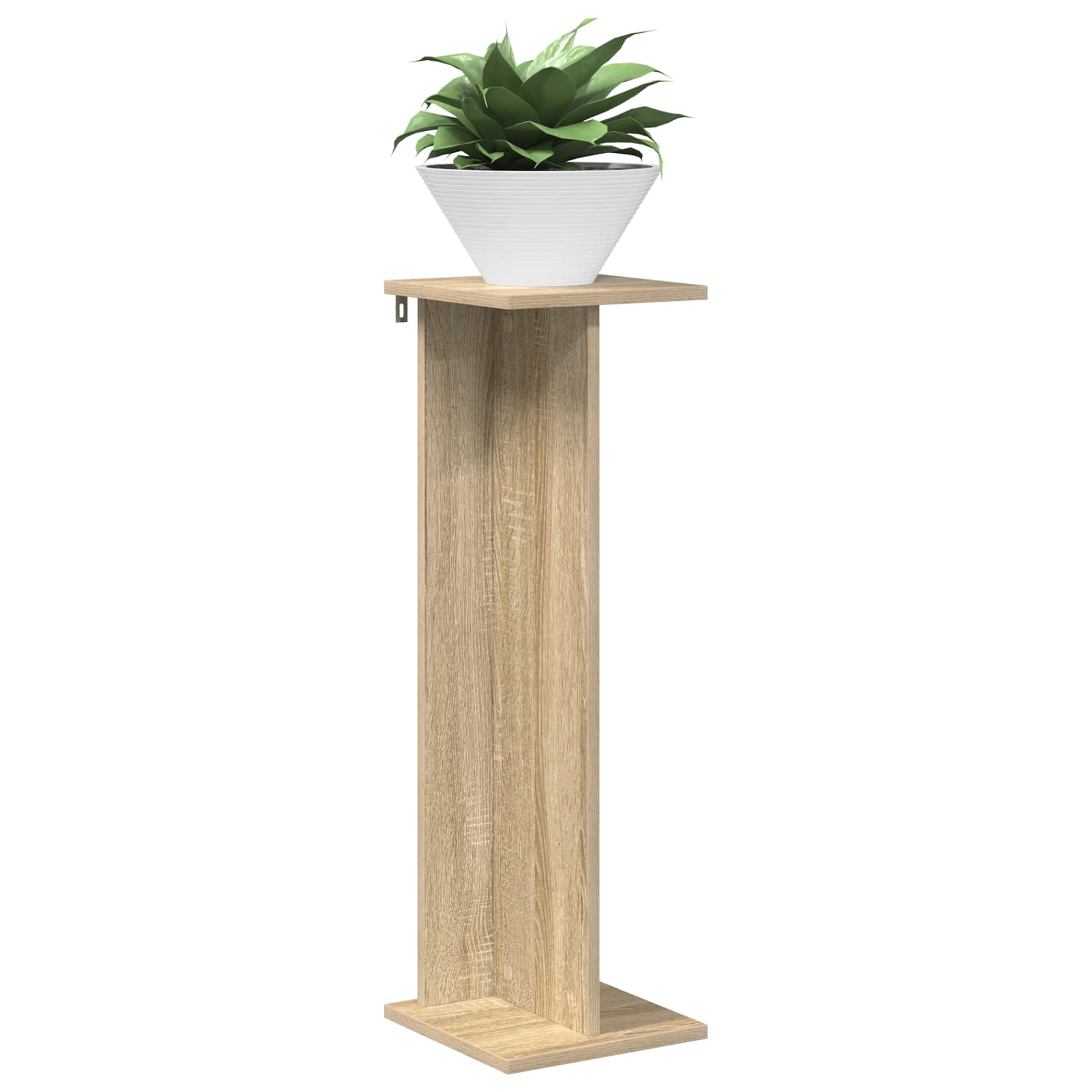 Plantenstandaard 2 pcs Sonoma Eiken 25 x 25,5 x 80,5 cm is nu te koop bij PeponiXL, paradijselijk wonen!