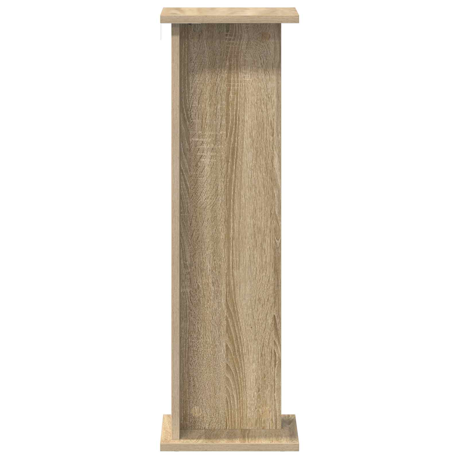 Plantenstandaard 2 pcs Sonoma Eiken 25 x 25,5 x 80,5 cm is nu te koop bij PeponiXL, paradijselijk wonen!