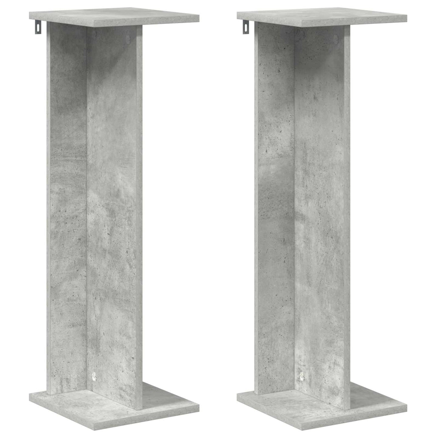Plantenstandaard 2 pcs Beton Grijs 25 x 25,5 x 80,5 cm is nu te koop bij PeponiXL, paradijselijk wonen!