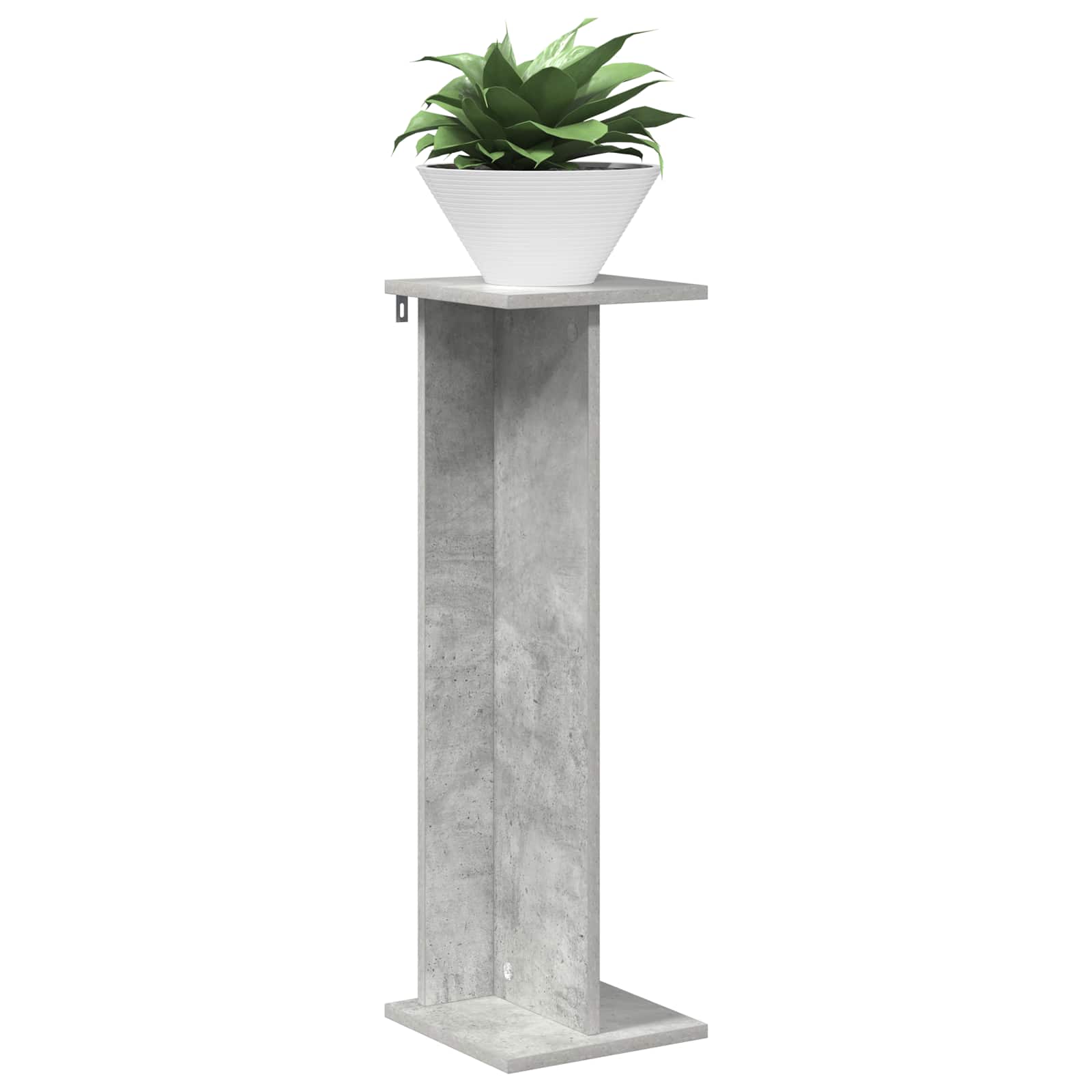 Plantenstandaard 2 pcs Beton Grijs 25 x 25,5 x 80,5 cm is nu te koop bij PeponiXL, paradijselijk wonen!