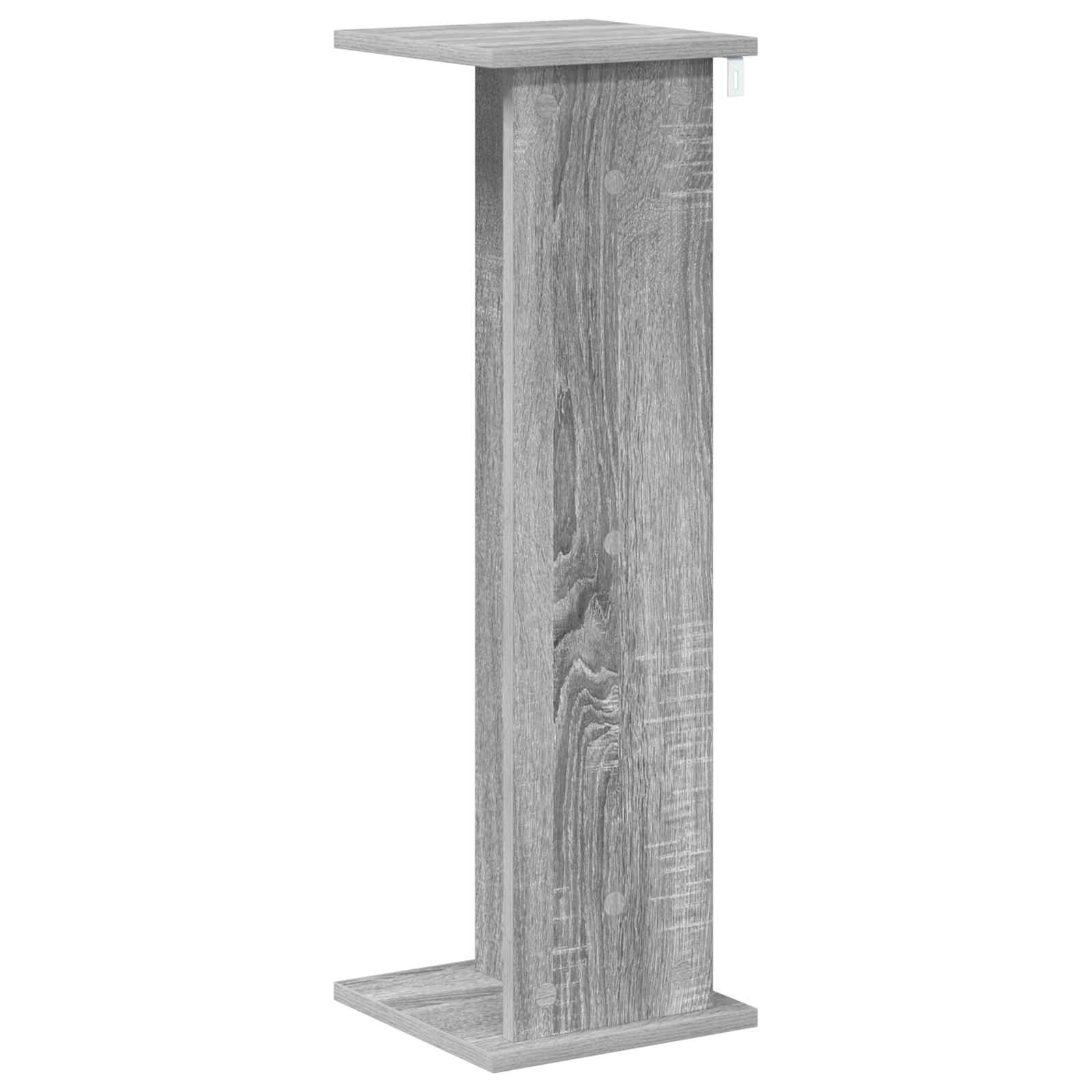 Plantenstandaard 2 pcs Grijze Sonoma 25 x 25,5 x 80,5 cm is nu te koop bij PeponiXL, paradijselijk wonen!