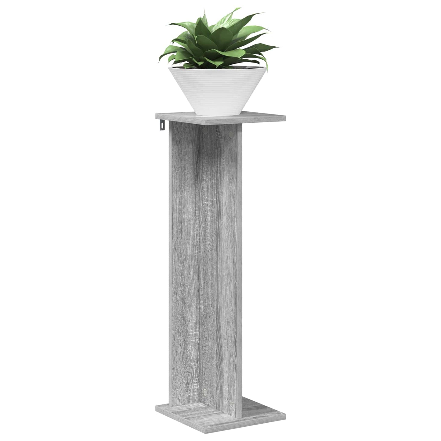 Plantenstandaard 2 pcs Grijze Sonoma 25 x 25,5 x 80,5 cm is nu te koop bij PeponiXL, paradijselijk wonen!