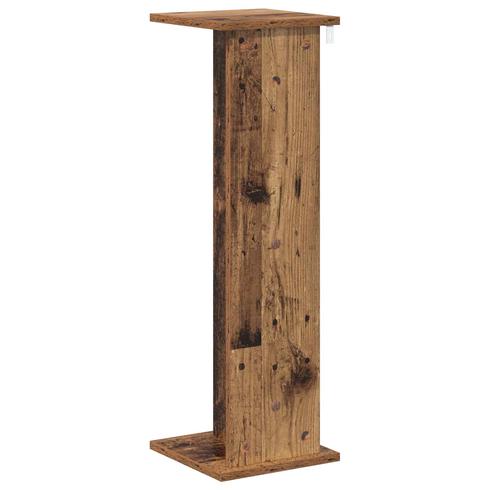 Plantenstandaard Oudhout 25 x 25,5 x 80,5 cm Geconstrueerd hout is nu te koop bij PeponiXL, paradijselijk wonen!
