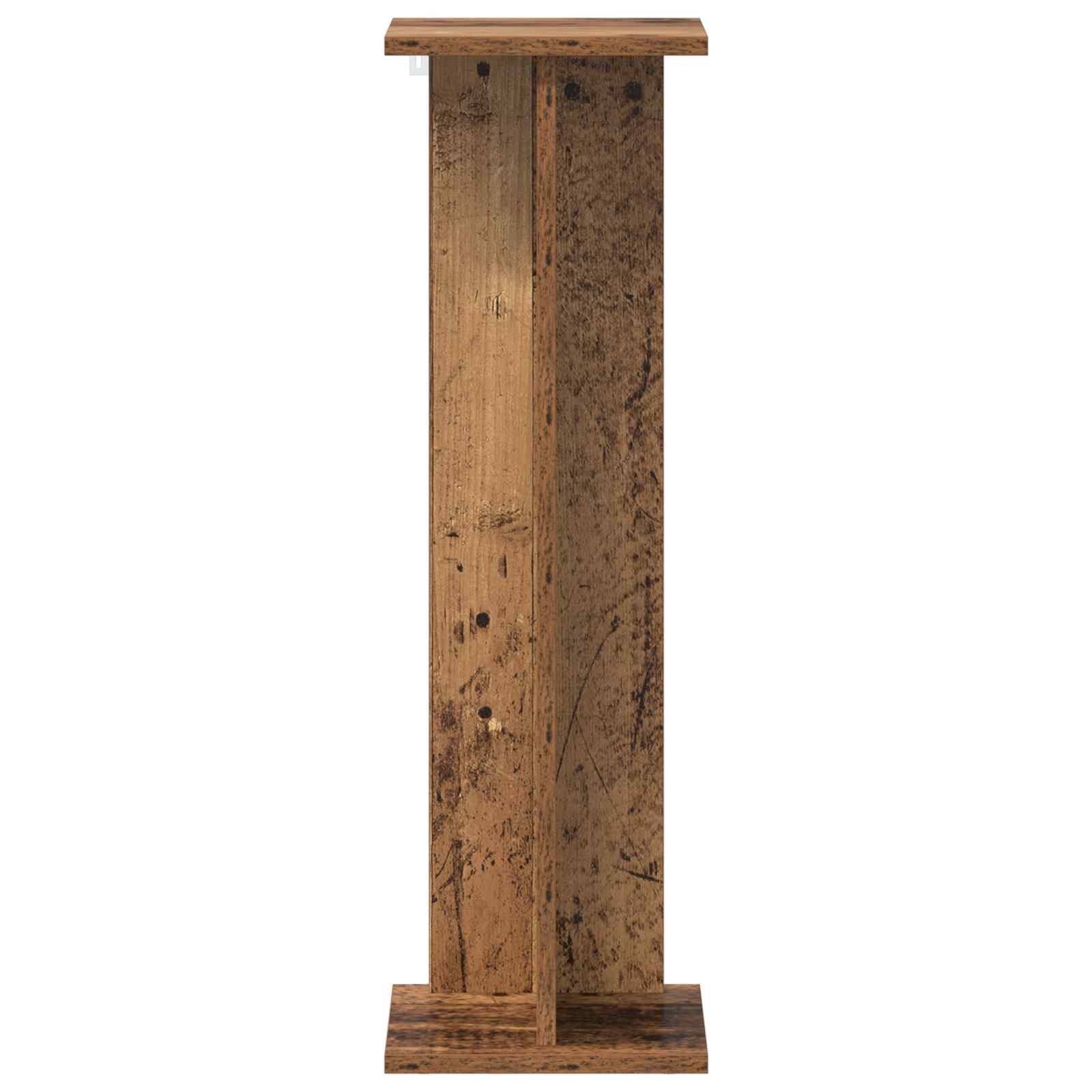 Plantenstandaard Oudhout 25 x 25,5 x 80,5 cm Geconstrueerd hout is nu te koop bij PeponiXL, paradijselijk wonen!