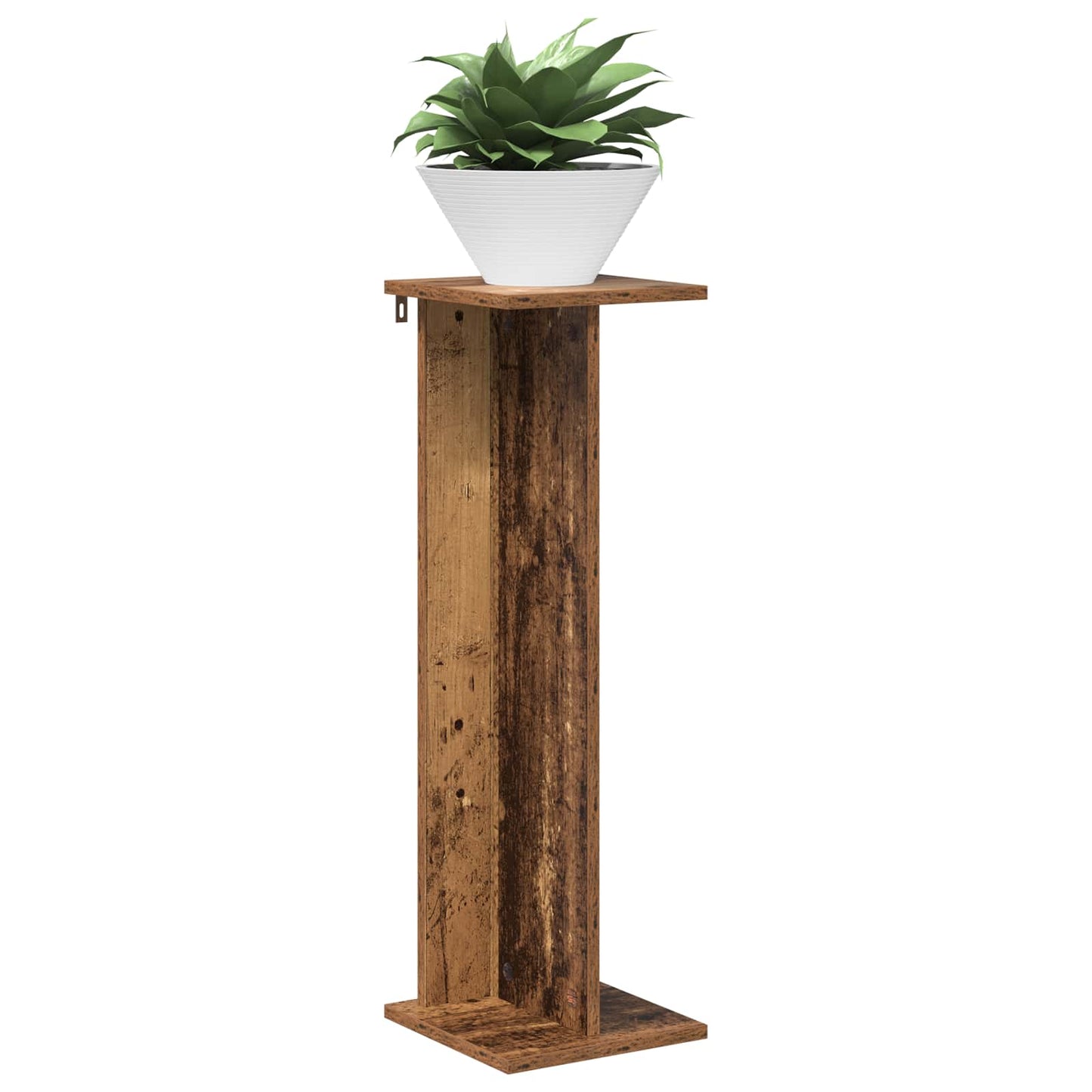 Plantenstandaard 2 pcs Oudhout 25 x 25,5 x 80,5 cm is nu te koop bij PeponiXL, paradijselijk wonen!