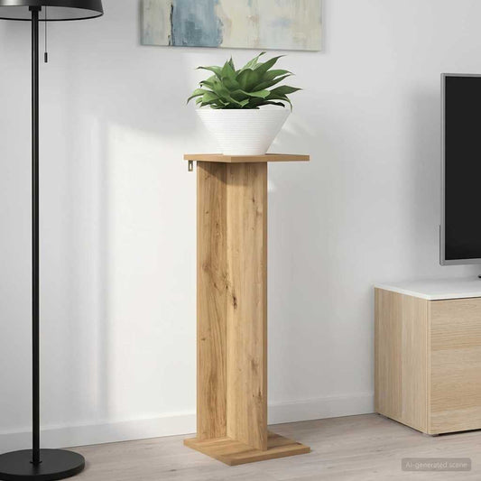 Plantenstandaard Artisan Eik 25 x 25,5 x 80,5 cm is nu te koop bij PeponiXL, paradijselijk wonen!