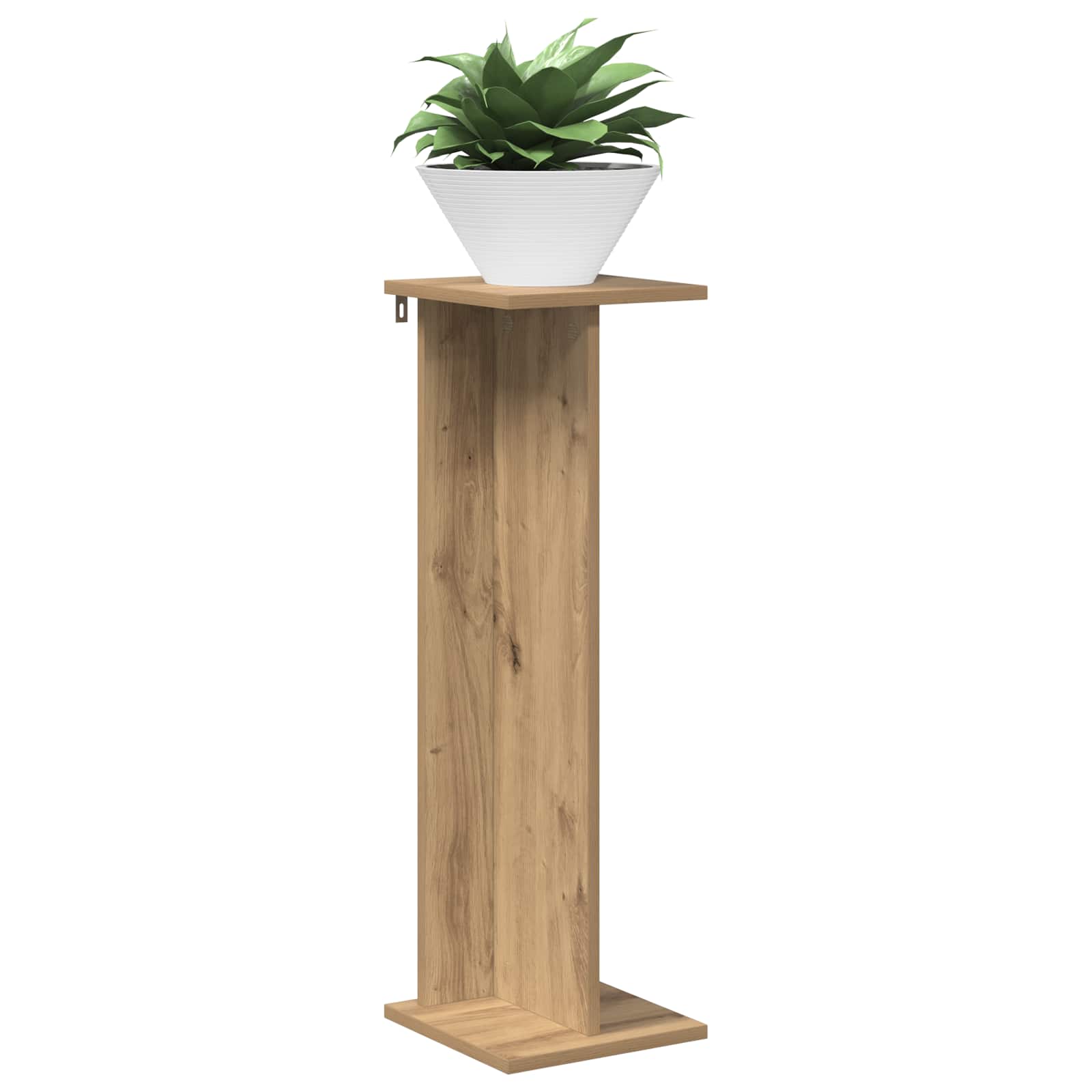 Plantenstandaard Artisan Eik 25 x 25,5 x 80,5 cm is nu te koop bij PeponiXL, paradijselijk wonen!