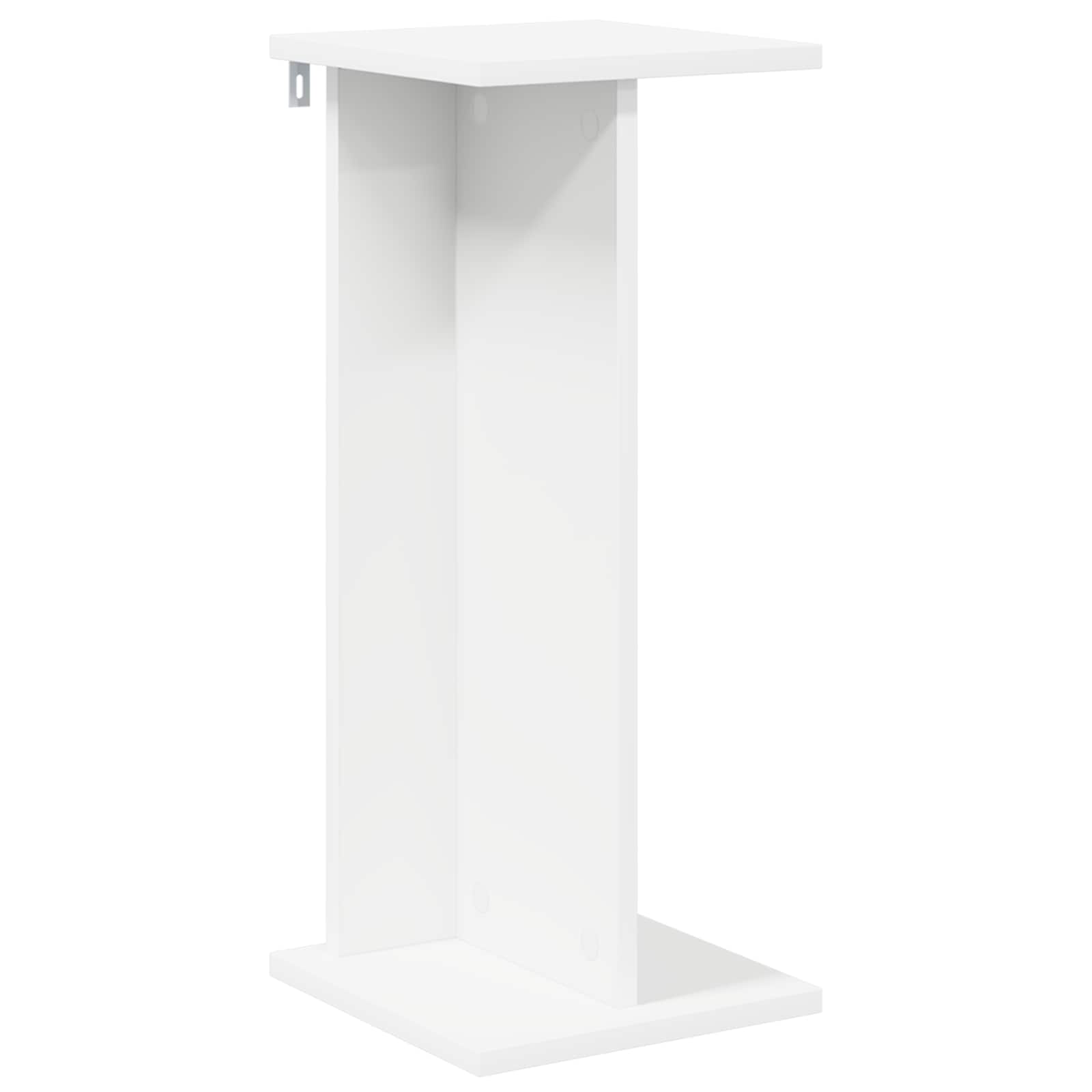 Plantenstandaard 2 pcs Wit 25 x 25,5 x 60,5 cm is nu te koop bij PeponiXL, paradijselijk wonen!