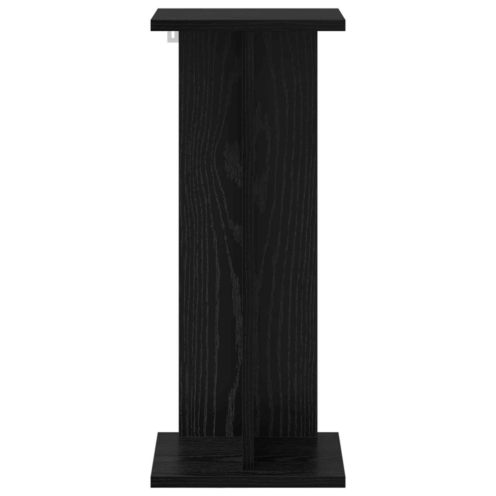 Plantenstandaard 2 pcs Zwarte Eik 25 x 25,5 x 60,5 cm is nu te koop bij PeponiXL, paradijselijk wonen!