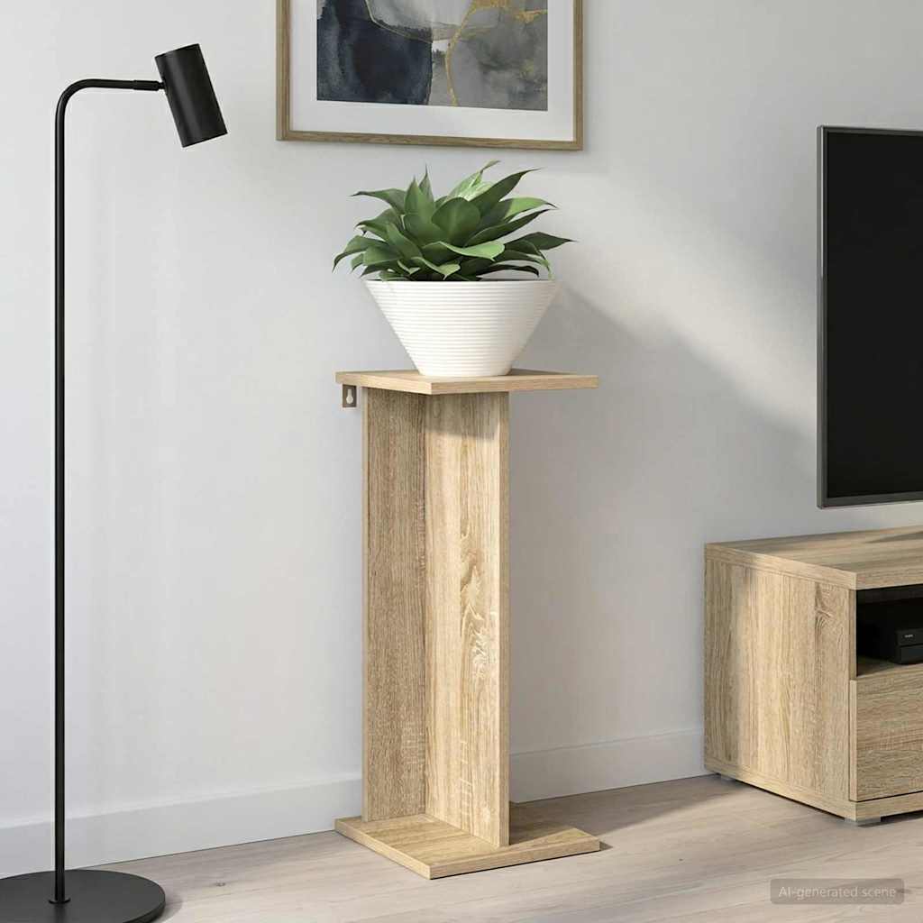 Plantenstandaard Sonoma Eiken 25 x 25,5 x 60,5 cm is nu te koop bij PeponiXL, paradijselijk wonen!