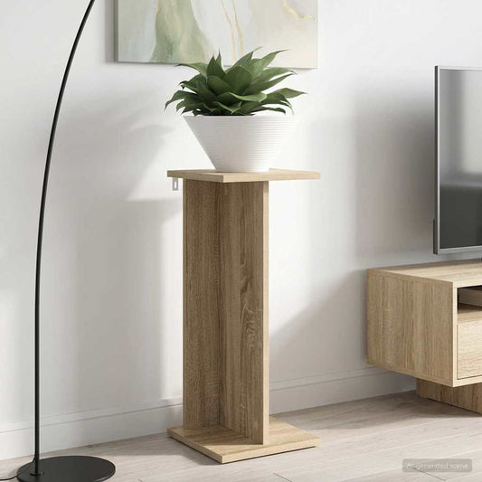 Plantenstandaard 2 pcs Sonoma Eiken 25 x 25,5 x 60,5 cm is nu te koop bij PeponiXL, paradijselijk wonen!