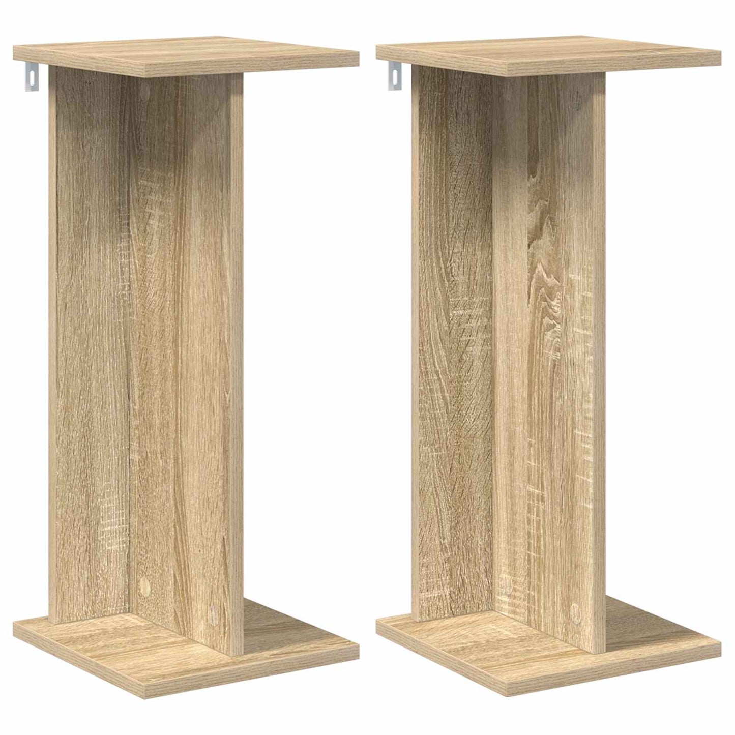 Plantenstandaard 2 pcs Sonoma Eiken 25 x 25,5 x 60,5 cm is nu te koop bij PeponiXL, paradijselijk wonen!