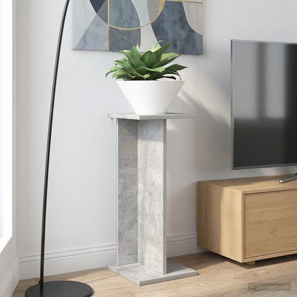 Plantenstandaard 2 pcs Beton Grijs 25 x 25,5 x 60,5 cm is nu te koop bij PeponiXL, paradijselijk wonen!