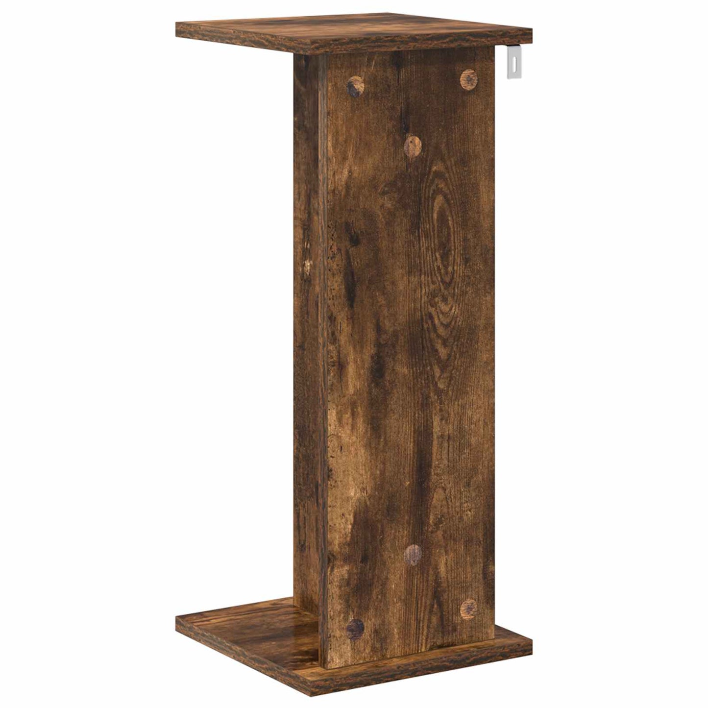 Plantenstandaard 2 pcs Gerookte Eik 25 x 25,5 x 60,5 cm is nu te koop bij PeponiXL, paradijselijk wonen!