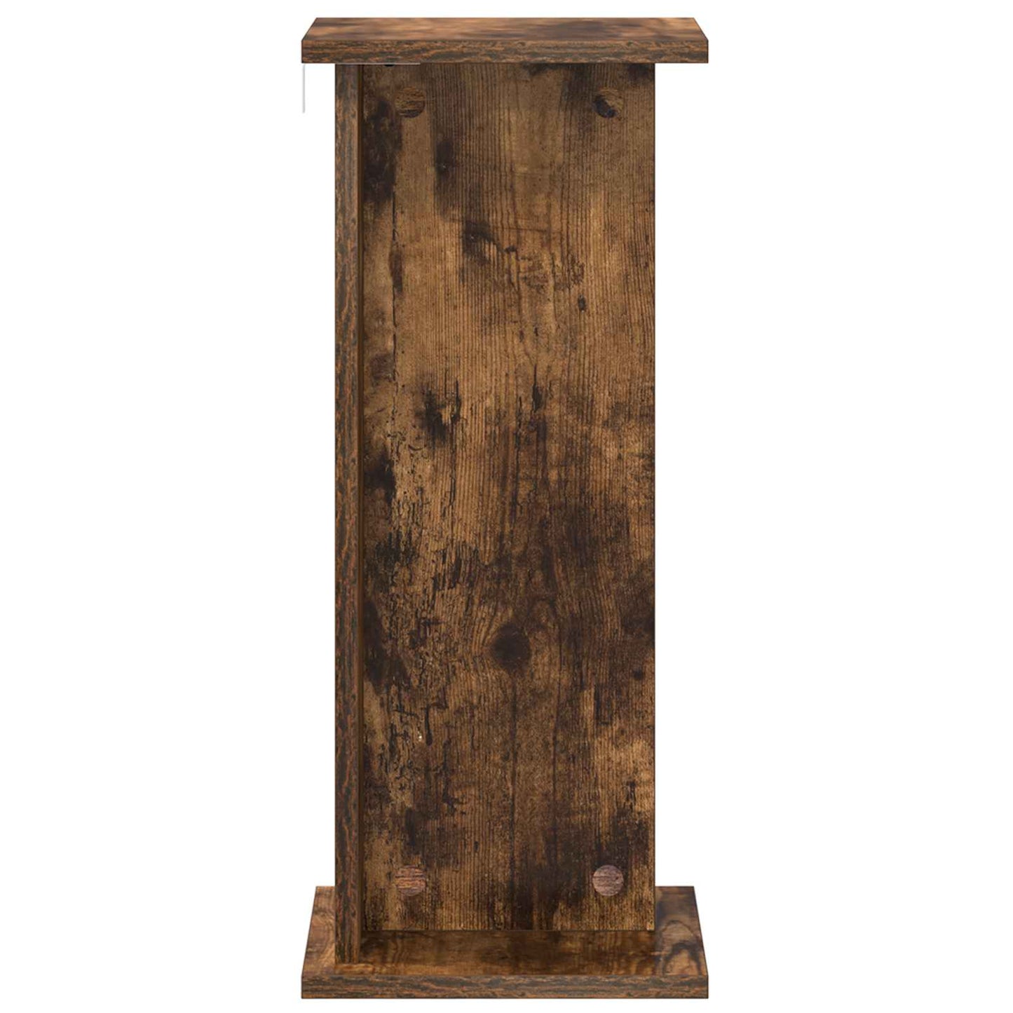 Plantenstandaard 2 pcs Gerookte Eik 25 x 25,5 x 60,5 cm is nu te koop bij PeponiXL, paradijselijk wonen!