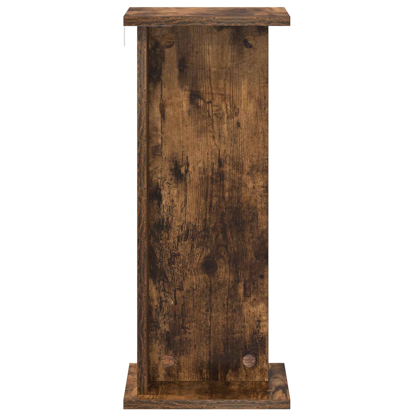Plantenstandaard 2 pcs Gerookte Eik 25 x 25,5 x 60,5 cm is nu te koop bij PeponiXL, paradijselijk wonen!