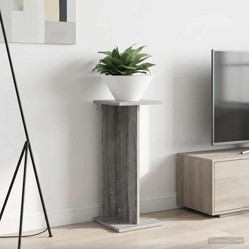 Plantenstandaard Grijze Sonoma 25 x 25,5 x 60,5 cm is nu te koop bij PeponiXL, paradijselijk wonen!