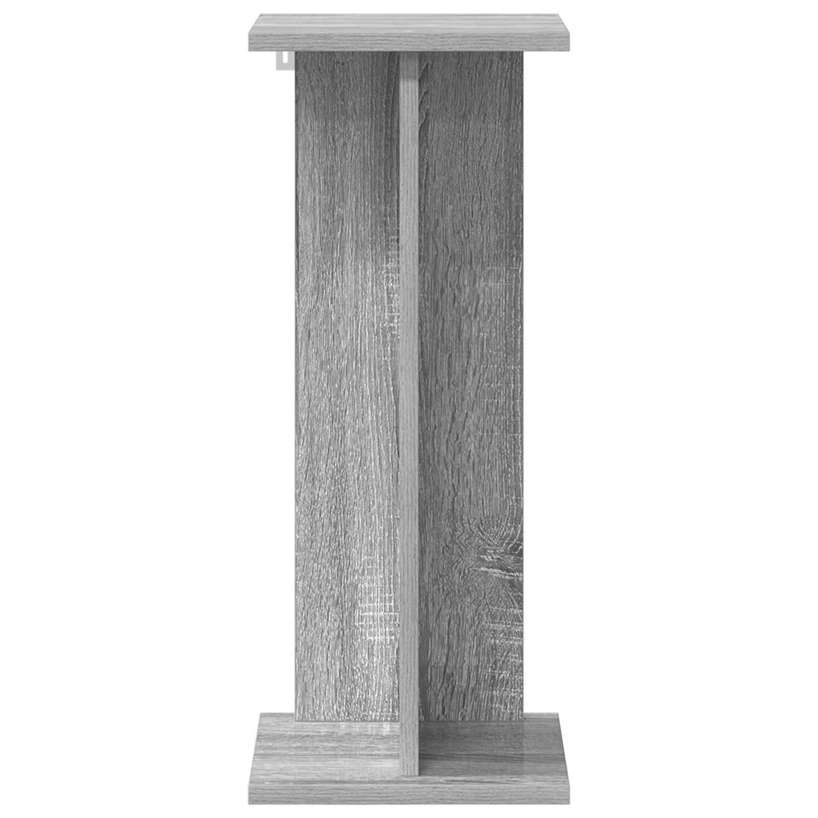 Plantenstandaard 2 pcs Grijze Sonoma 25 x 25,5 x 60,5 cm is nu te koop bij PeponiXL, paradijselijk wonen!