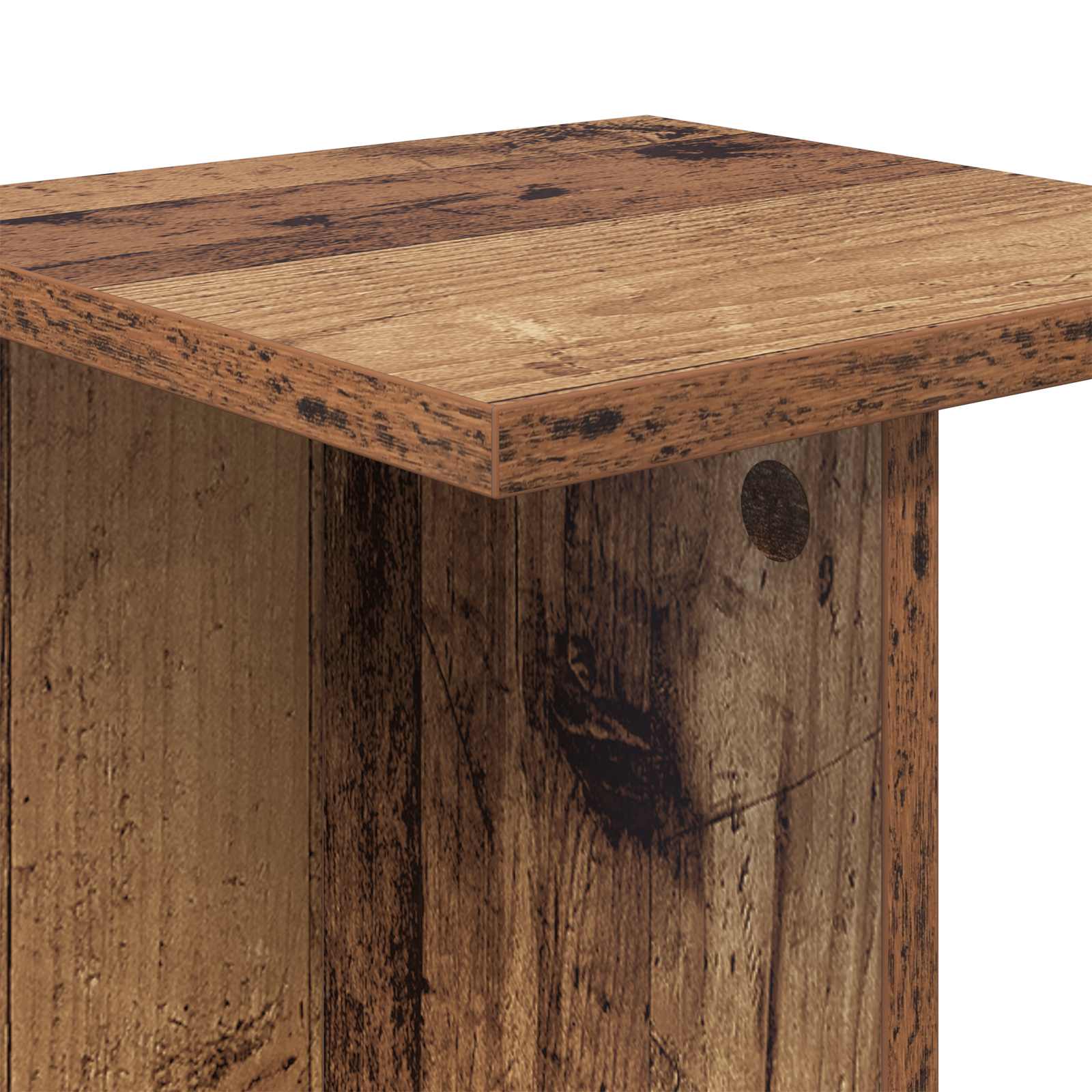 Plantenstandaard 2 pcs Oudhout 25 x 25,5 x 60,5 cm is nu te koop bij PeponiXL, paradijselijk wonen!