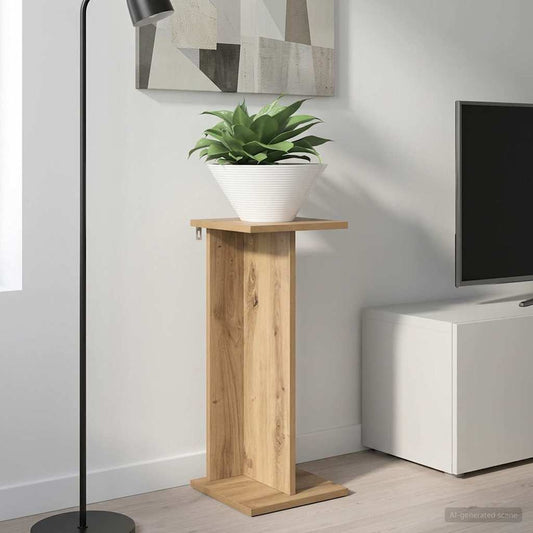 Plantenstandaard Artisan Eik 25 x 25,5 x 60,5 cm is nu te koop bij PeponiXL, paradijselijk wonen!