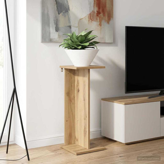 Plantenstandaard 2 pcs Artisan Eik 25 x 25,5 x 60,5 cm is nu te koop bij PeponiXL, paradijselijk wonen!